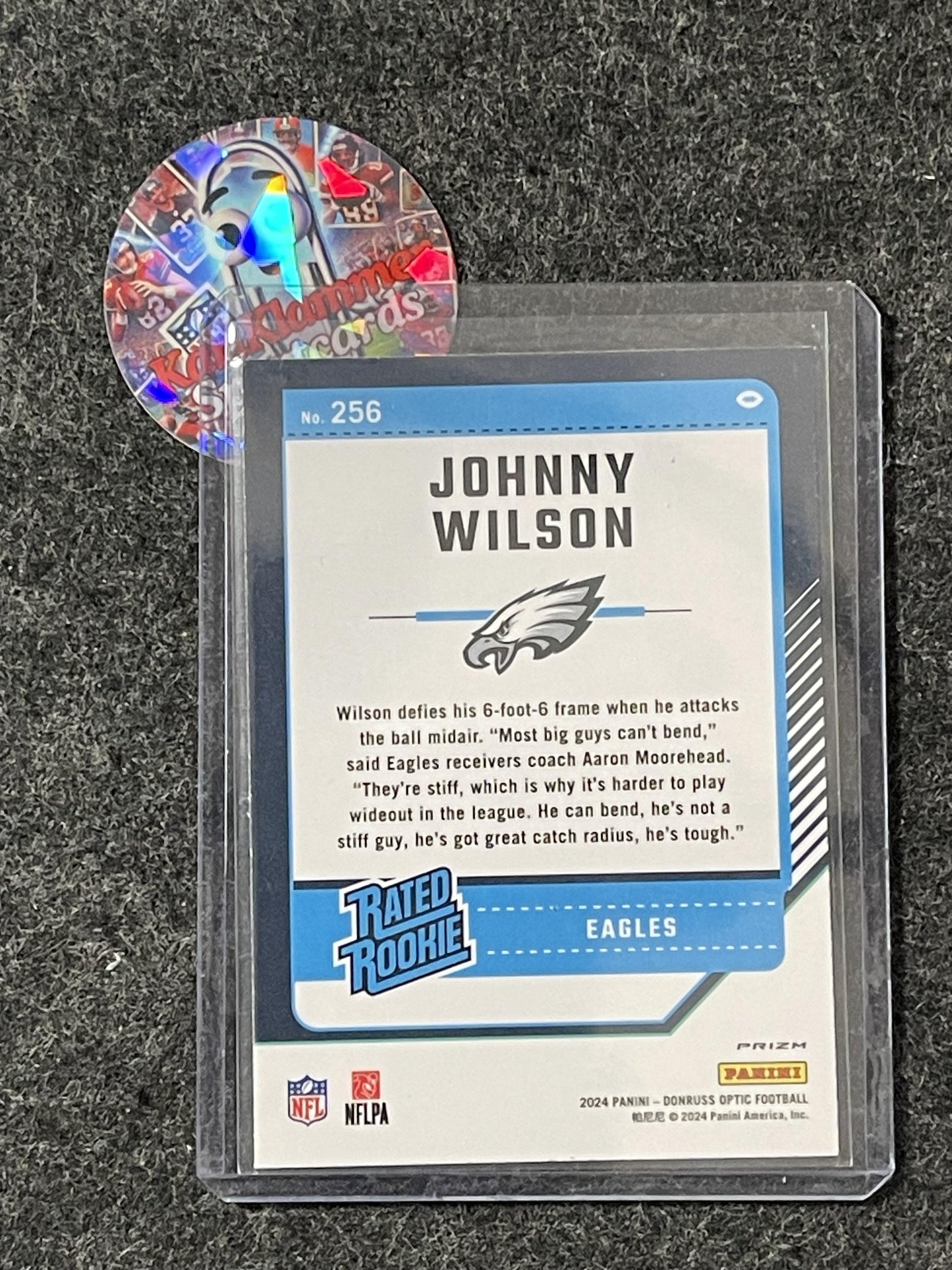 2024 Donruss Optic #256 Johnny Wilson Green Velocity