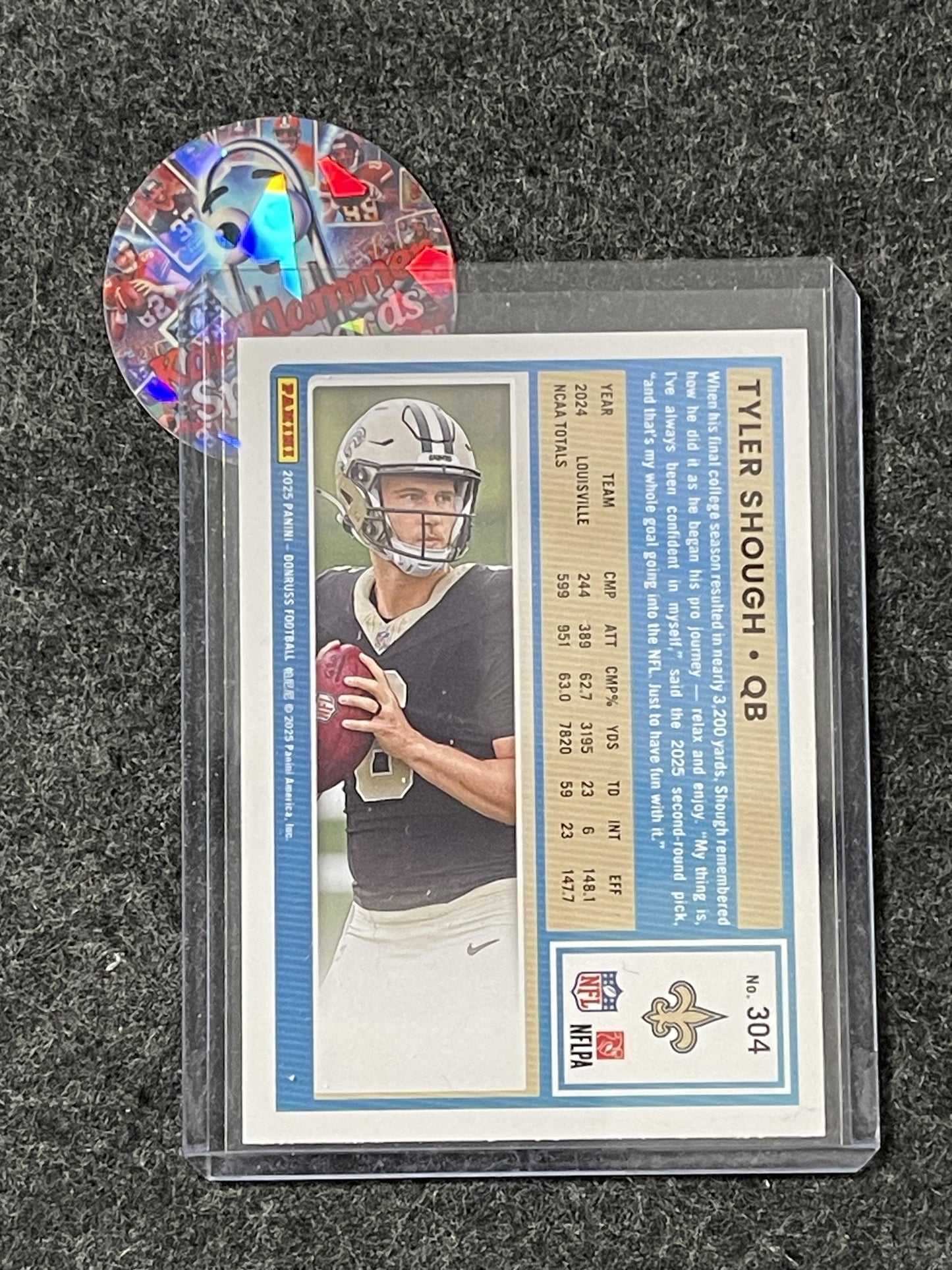 2025 Donruss #304 Tyler Shough