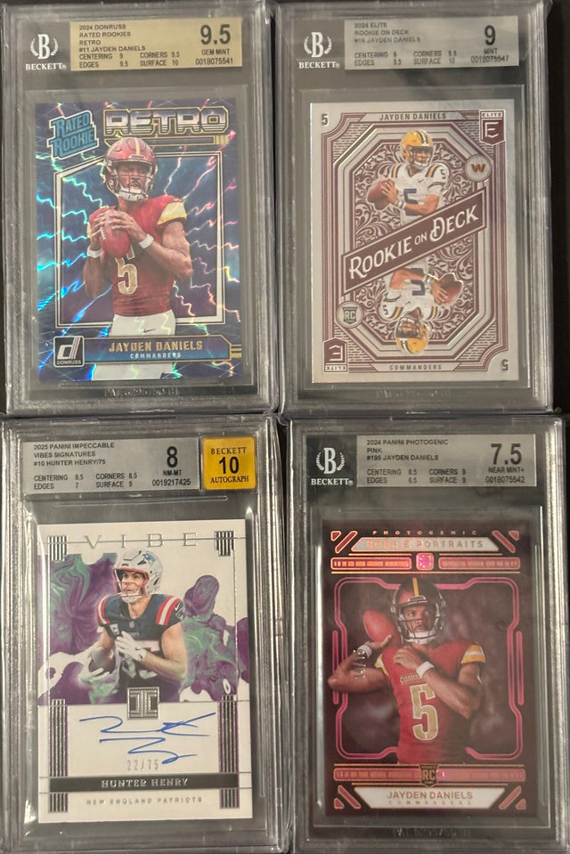 Beckett BGS slabs with subgrades from 9.5 to 7.5