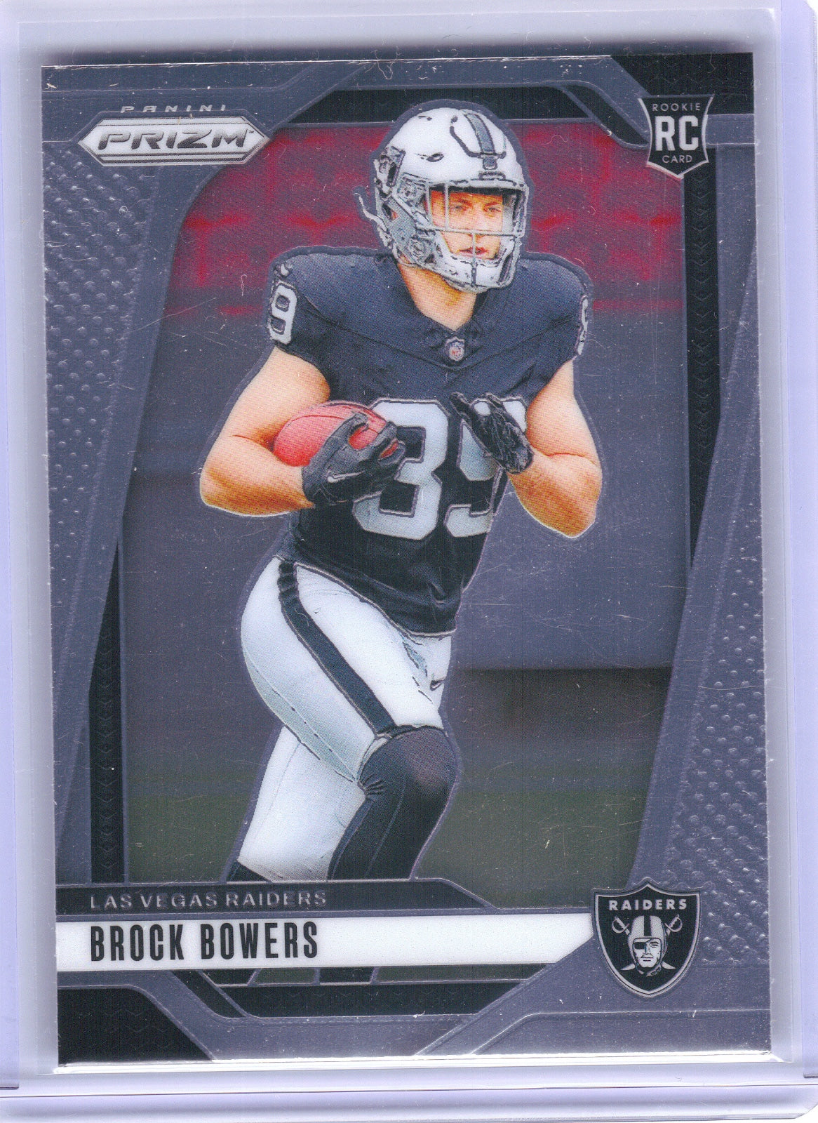 Brock Bowers Las Vegas Raiders 2024 Panini Prizm #315 RC