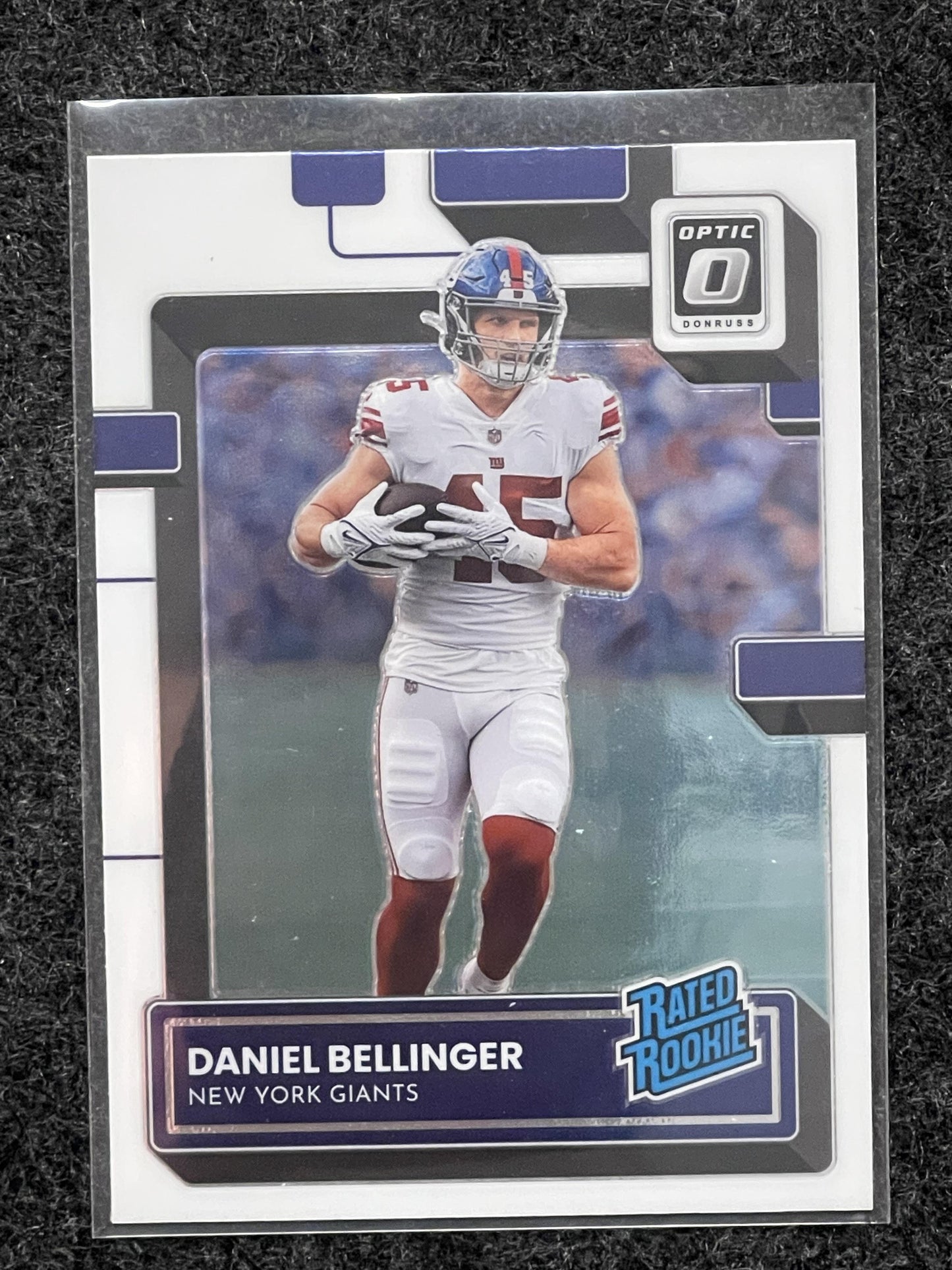 2022 Donruss Optic #290 Daniel Bellinger New York Giants RC