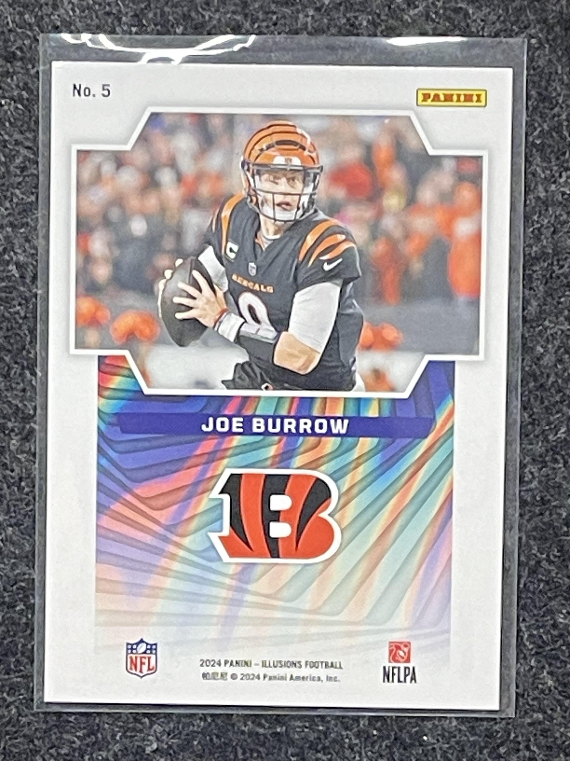 2024 Panini Illusions #5 Joe Burrow Game Magicians Cincinnati Bengals