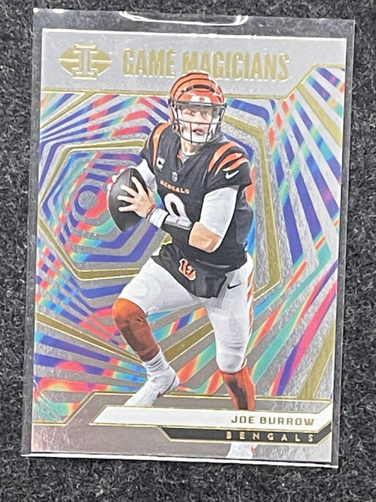 2024 Panini Illusions #5 Joe Burrow Game Magicians Cincinnati Bengals