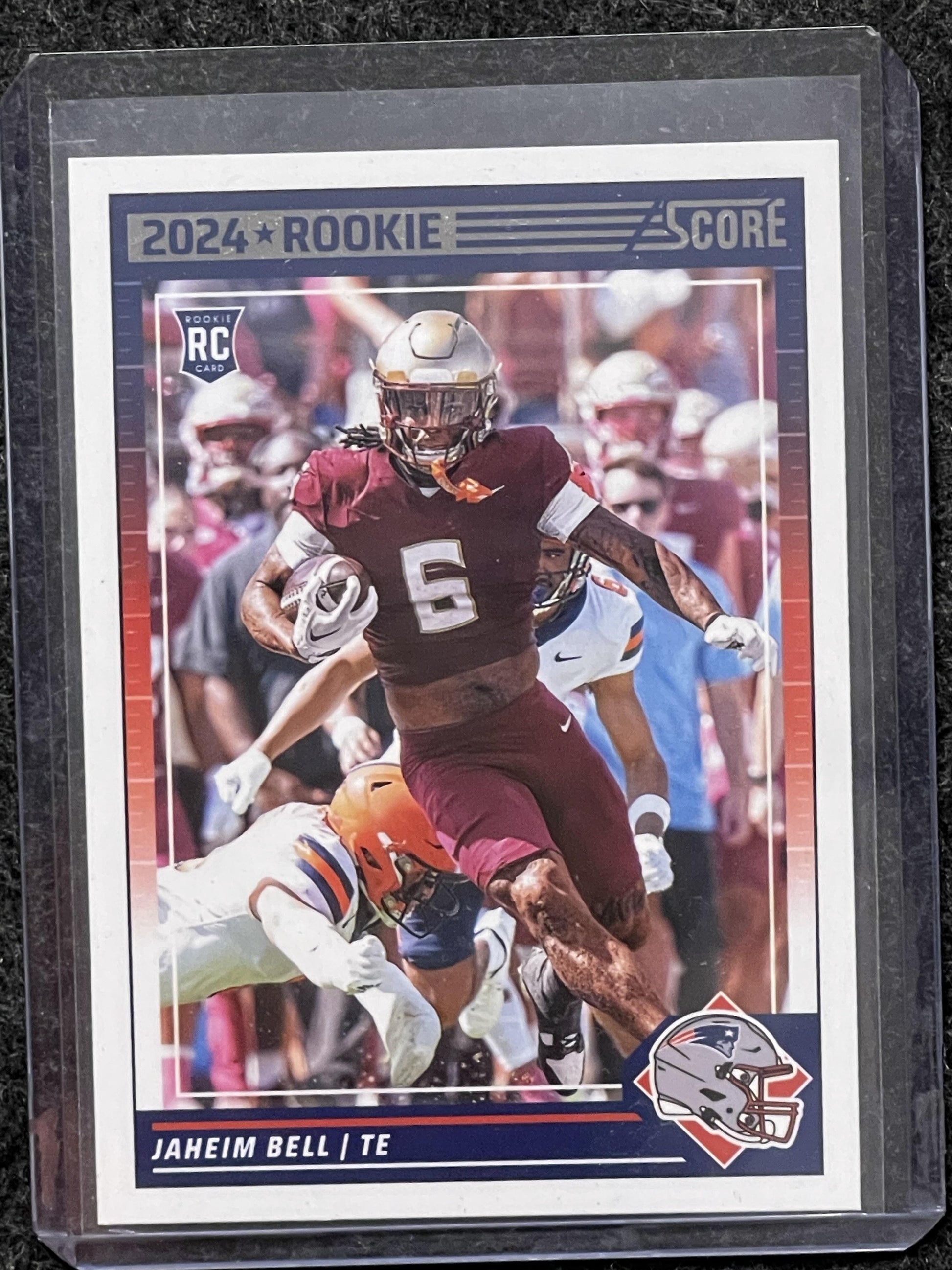 2024 Score #384 Jaheim Bell New England Patriots RC