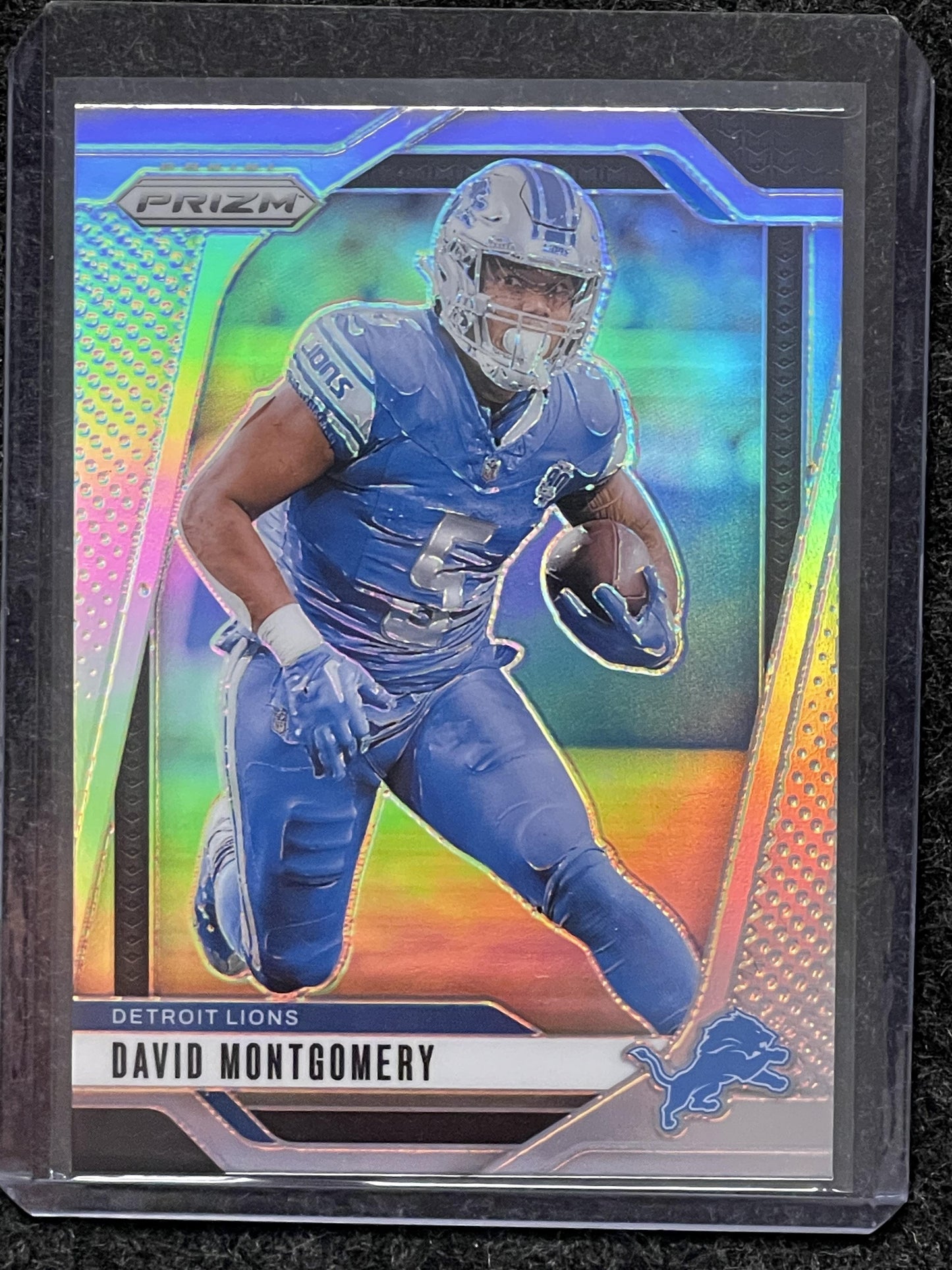 2024 Panini Prizm #94 David Montgomery Silver Detroit Lions