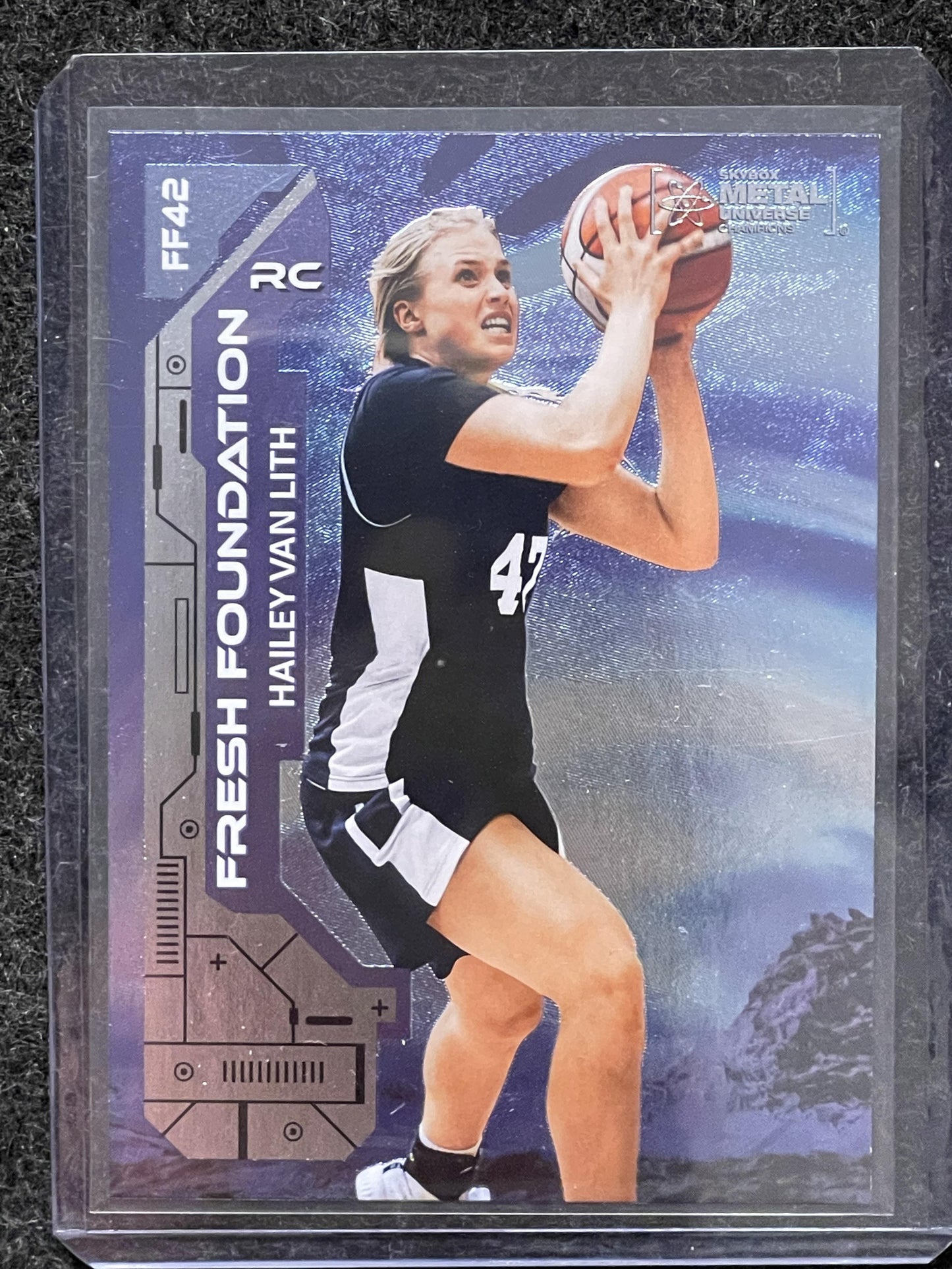 2023 SkyBox Metal Universe Champions #FF42 Hailey Van Lith Fresh Foundation