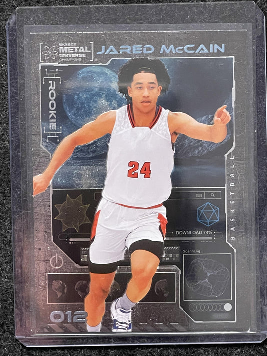 2023 SkyBox Metal Universe Champions #012 Jared McCain Duke Blue Devils