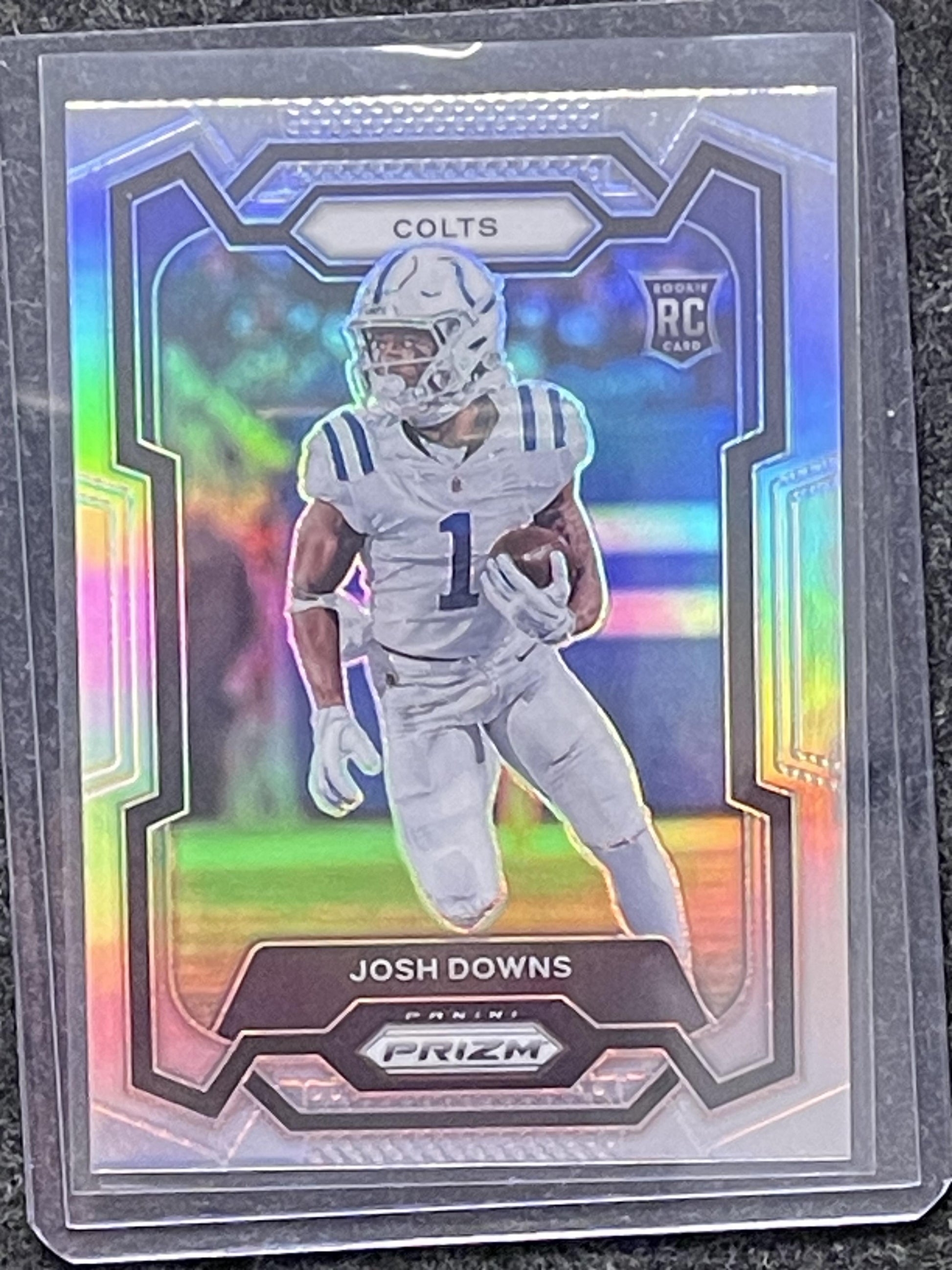 2023 Panini Prizm #345 Josh Downs Silver Indianapolis Colts