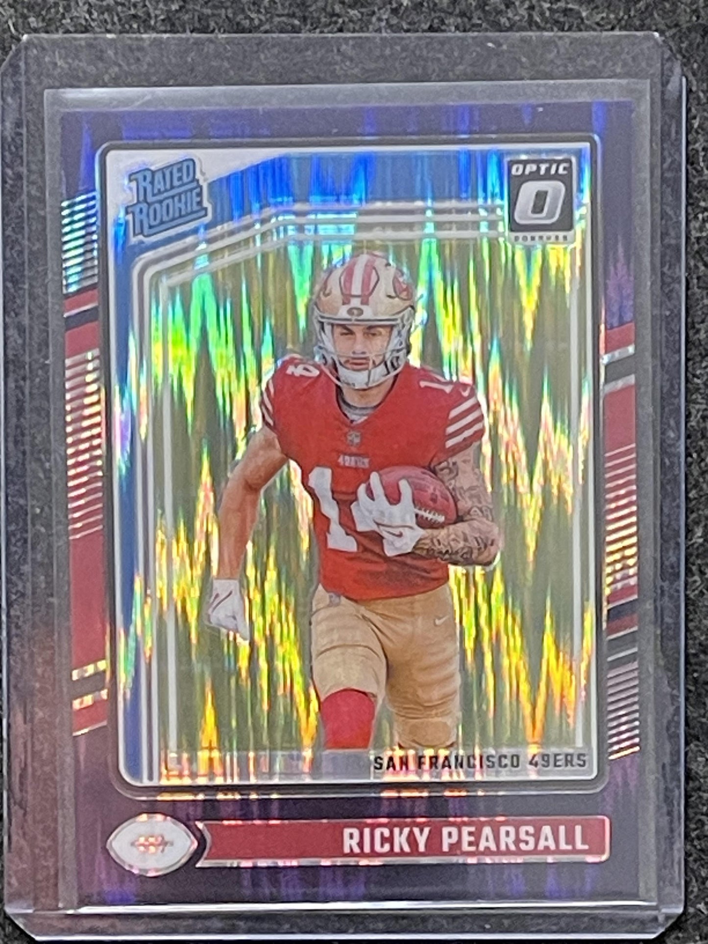 2024 Donruss Optic #284 Ricky Pearsall Purple Shock San Francisco 49ers