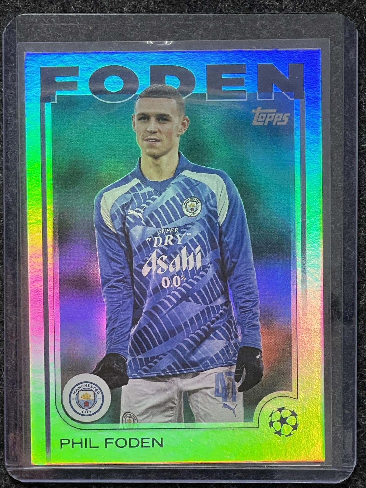 2024-25 Topps UEFA Club Competitions #47b Phil Foden Manchester City