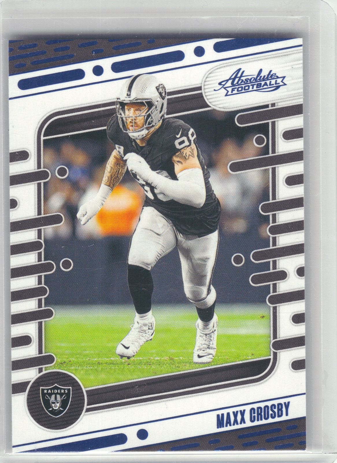 Maxx Crosby Las Vegas Raiders 2024 Panini Absolute - Blue #56