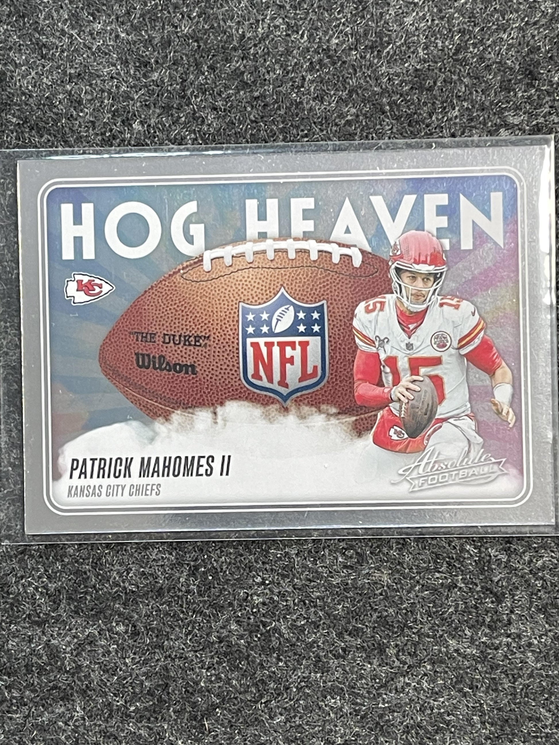 2025 Panini Absolute #HH-PMS Patrick Mahomes II Hog Heaven Kansas City Chiefs