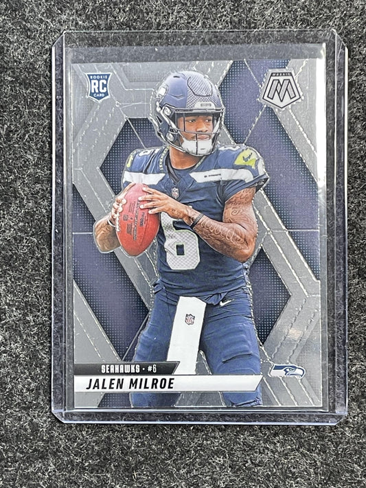 2025 Panini Mosaic #322 Jalen Milroe Seattle Seahawks RC