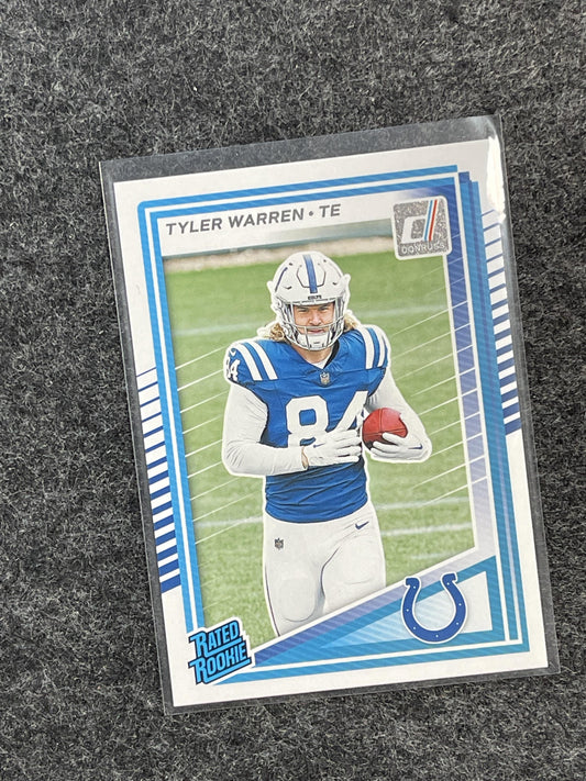 2025 Donruss #337 Tyler Warren Indianapolis Colts RC
