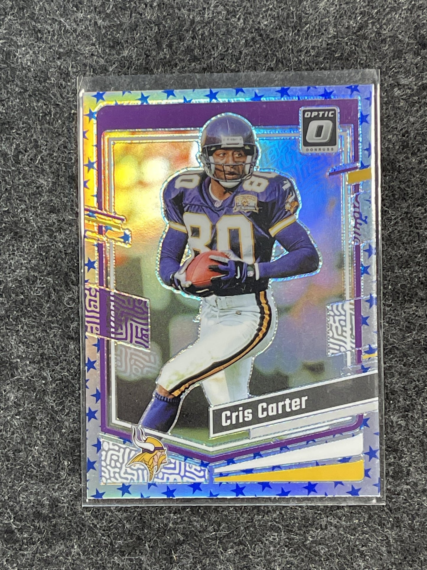 2023 Donruss Optic #122 Cris Carter Stars Minnesota Vikings