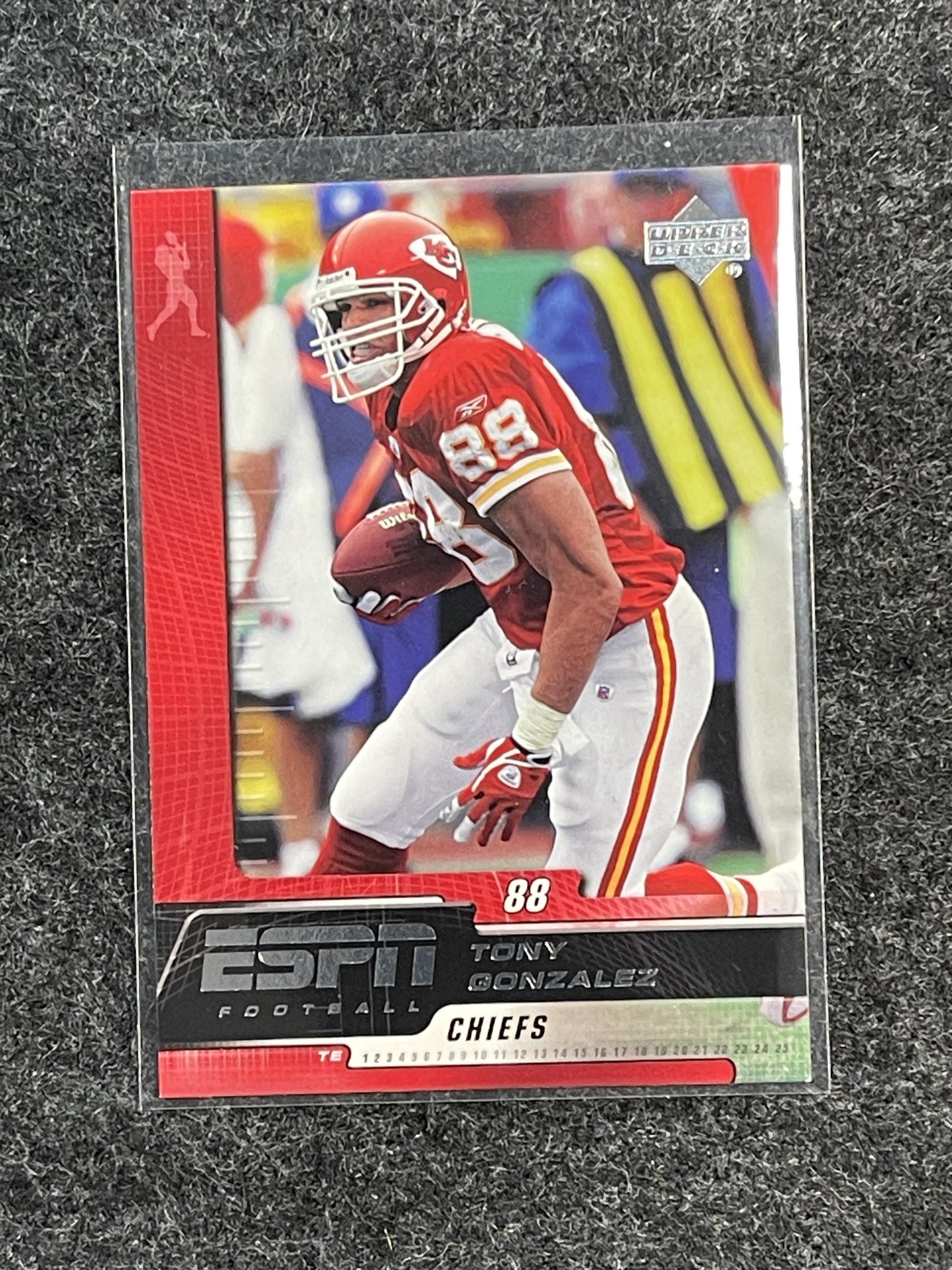 2005 Upper Deck ESPN #50 Tony Gonzalez Kansas City Chiefs