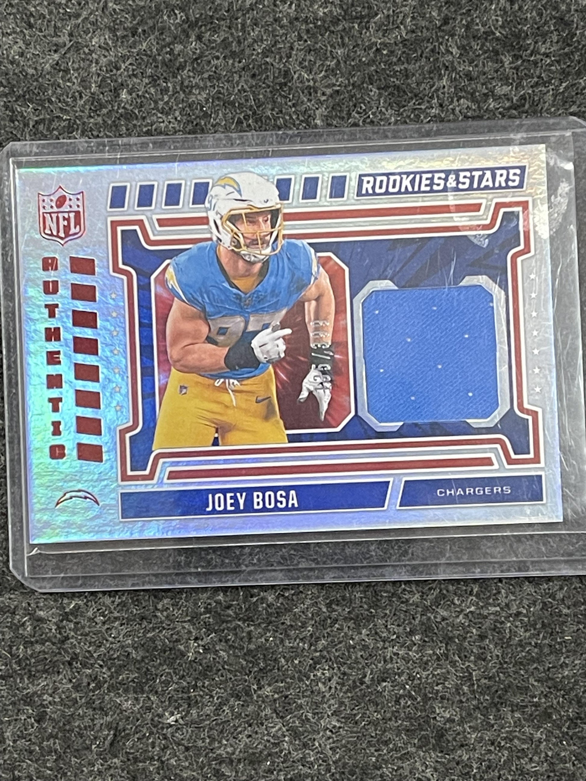 2024 Panini Rookies & Stars #NA-JBA Joey Bosa NFL Authentic Longevity #/399