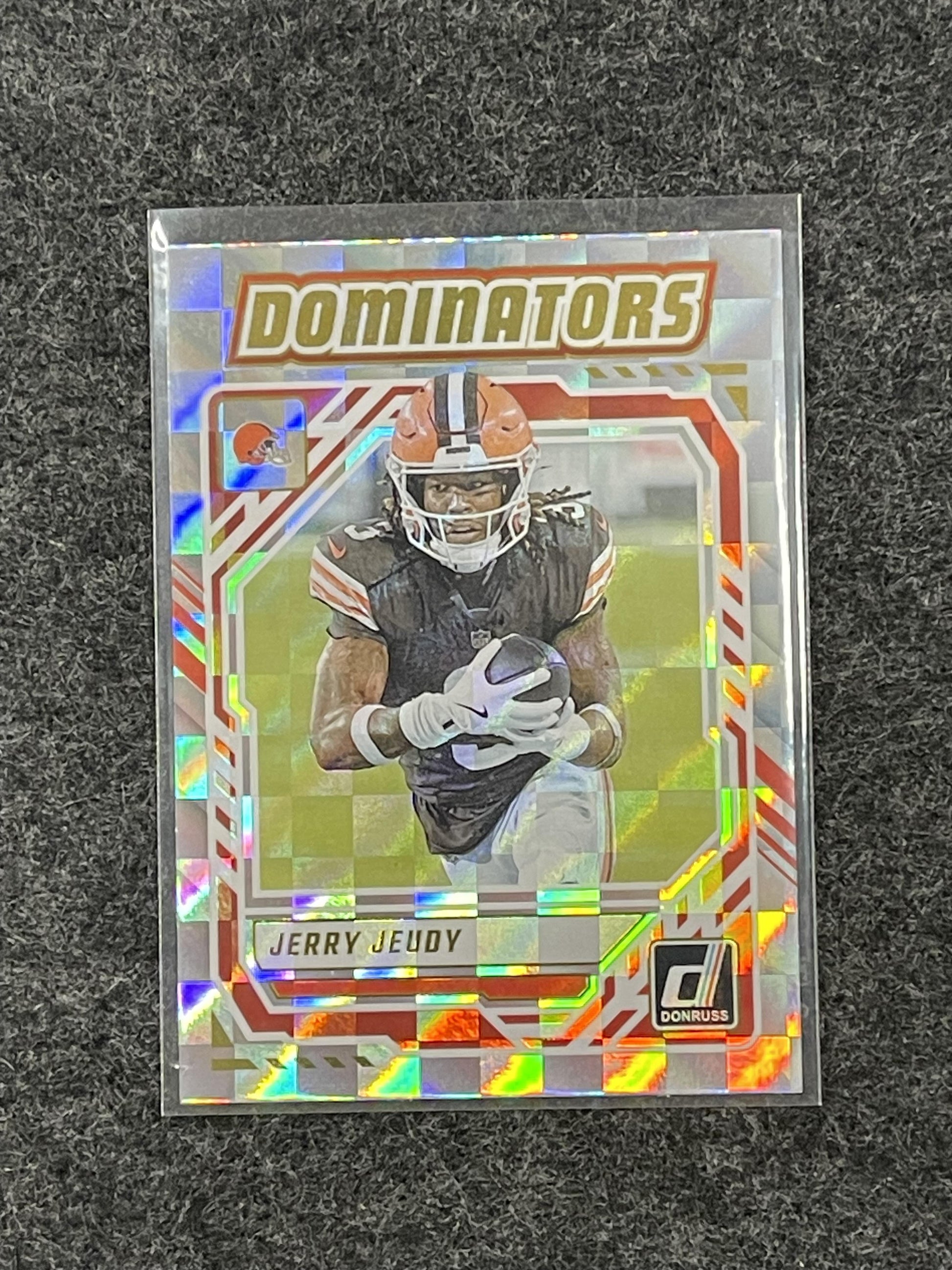 2025 Donruss #DOM-JJY Jerry Jeudy Dominators Cleveland Browns