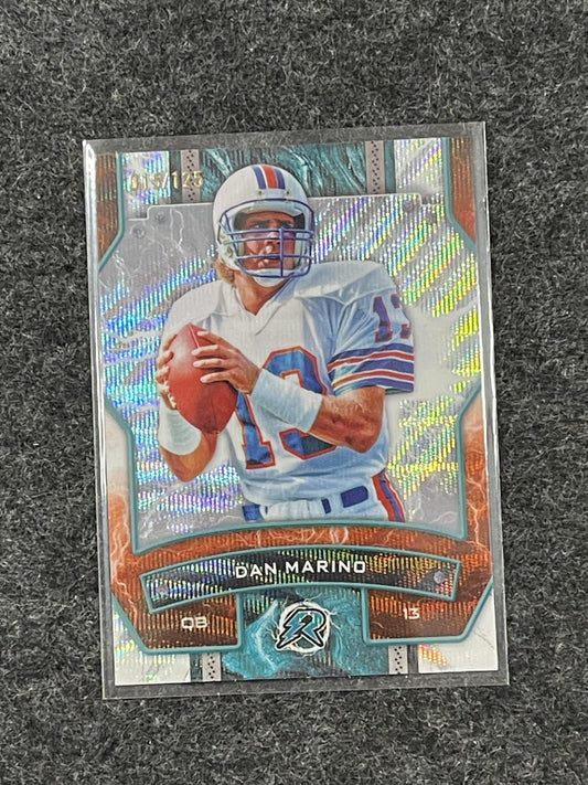2024 Topps Resurgence - White Surge #58 Dan Marino #/125 Miami Dolphins SN