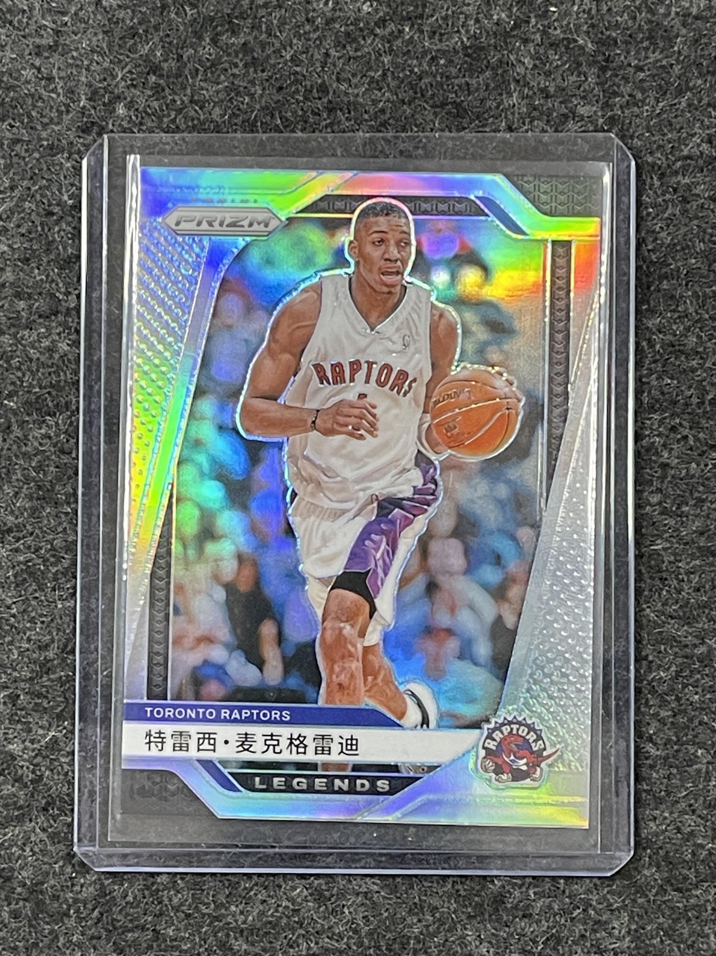2024-25 Panini Prizm #273 Tracy McGrady Prizms Chinese Toronto Raptors