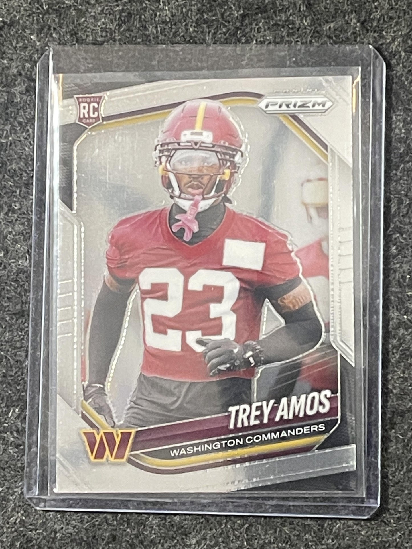 2025 Panini Prizm #400 Trey Amos Washington Commanders RC