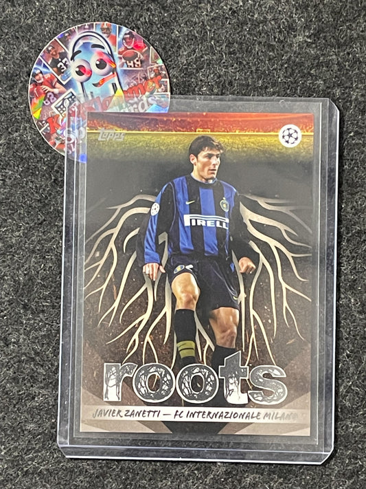 2025-26 Topps UEFA Club Competitions #RT-20 Javier Zanetti Roots Inter Milan