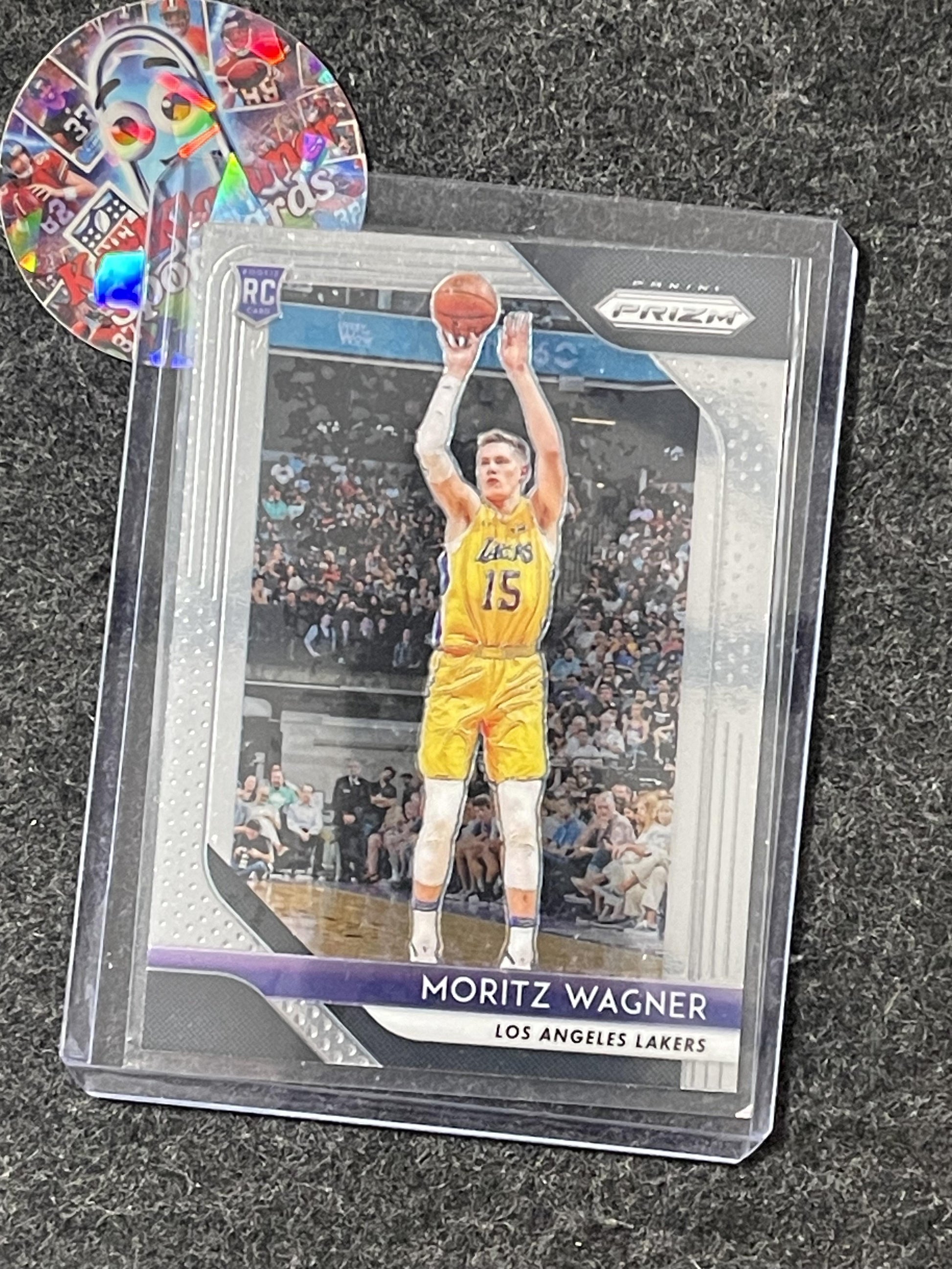 2018-19 Panini Prizm #284 Moritz Wagner Los Angeles Lakers RC