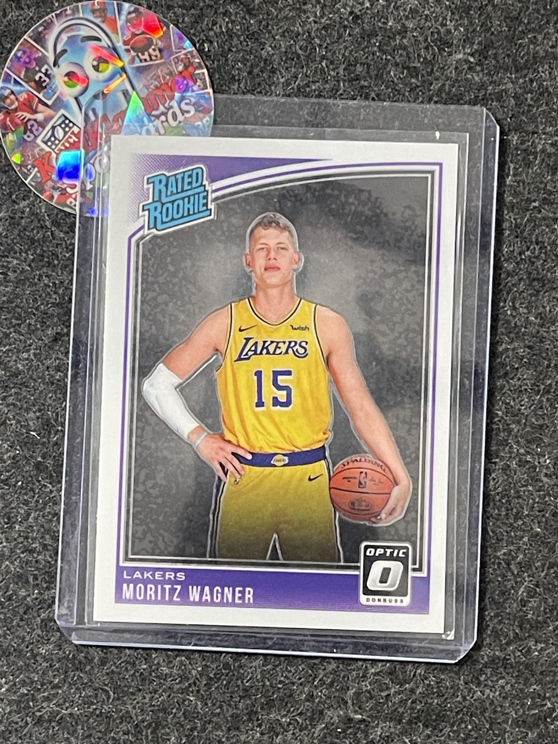 2018-19 Donruss Optic #197 Moritz Wagner Los Angeles Lakers RC
