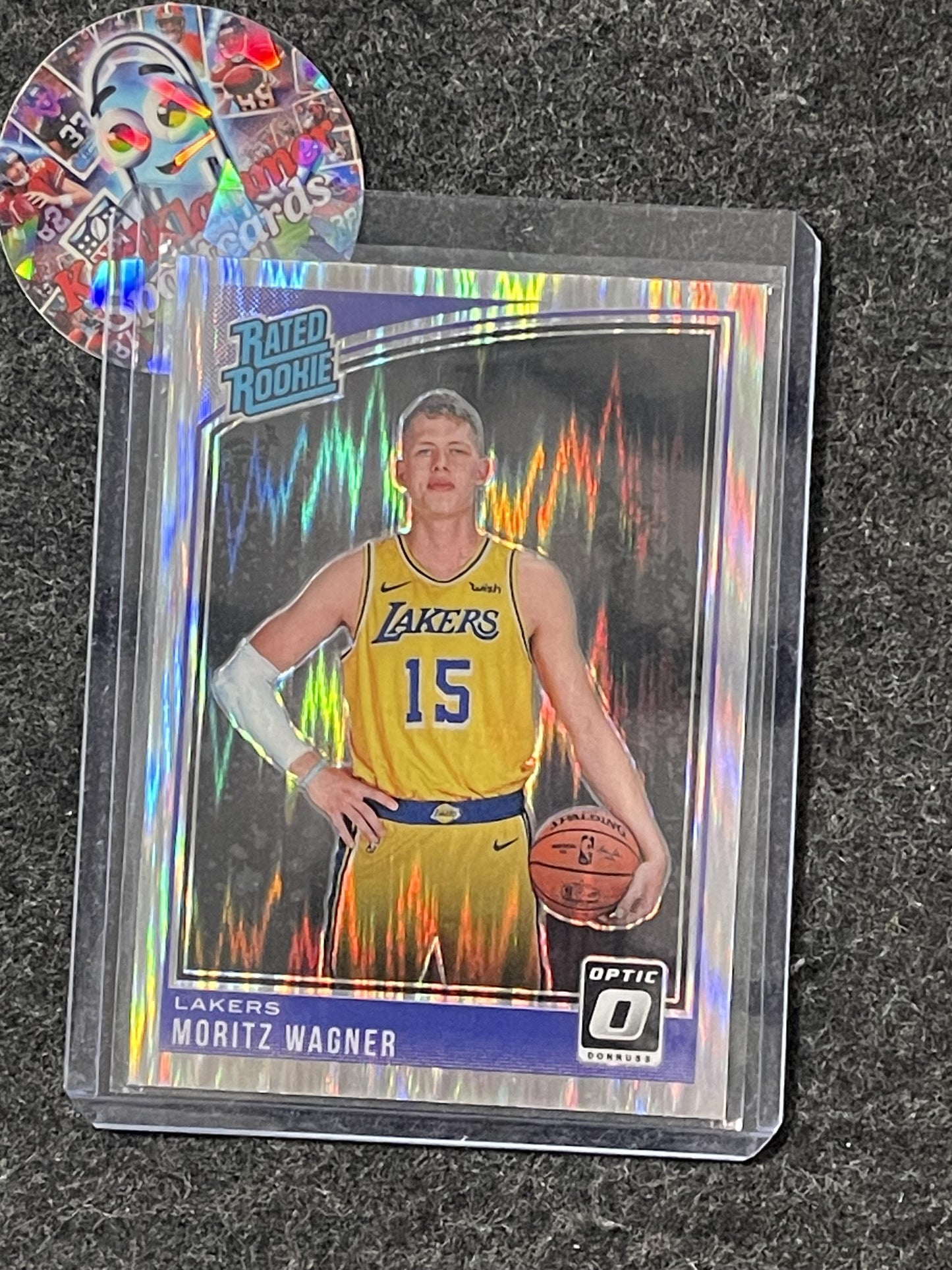 2018-19 Donruss Optic #197 Moritz Wagner Shock Los Angeles Lakers RC