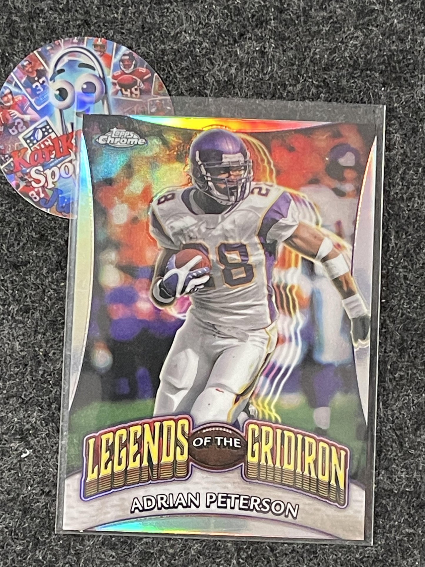 2024 Topps Chrome #LOG-16 Adrian Peterson Legends of the Gridiron