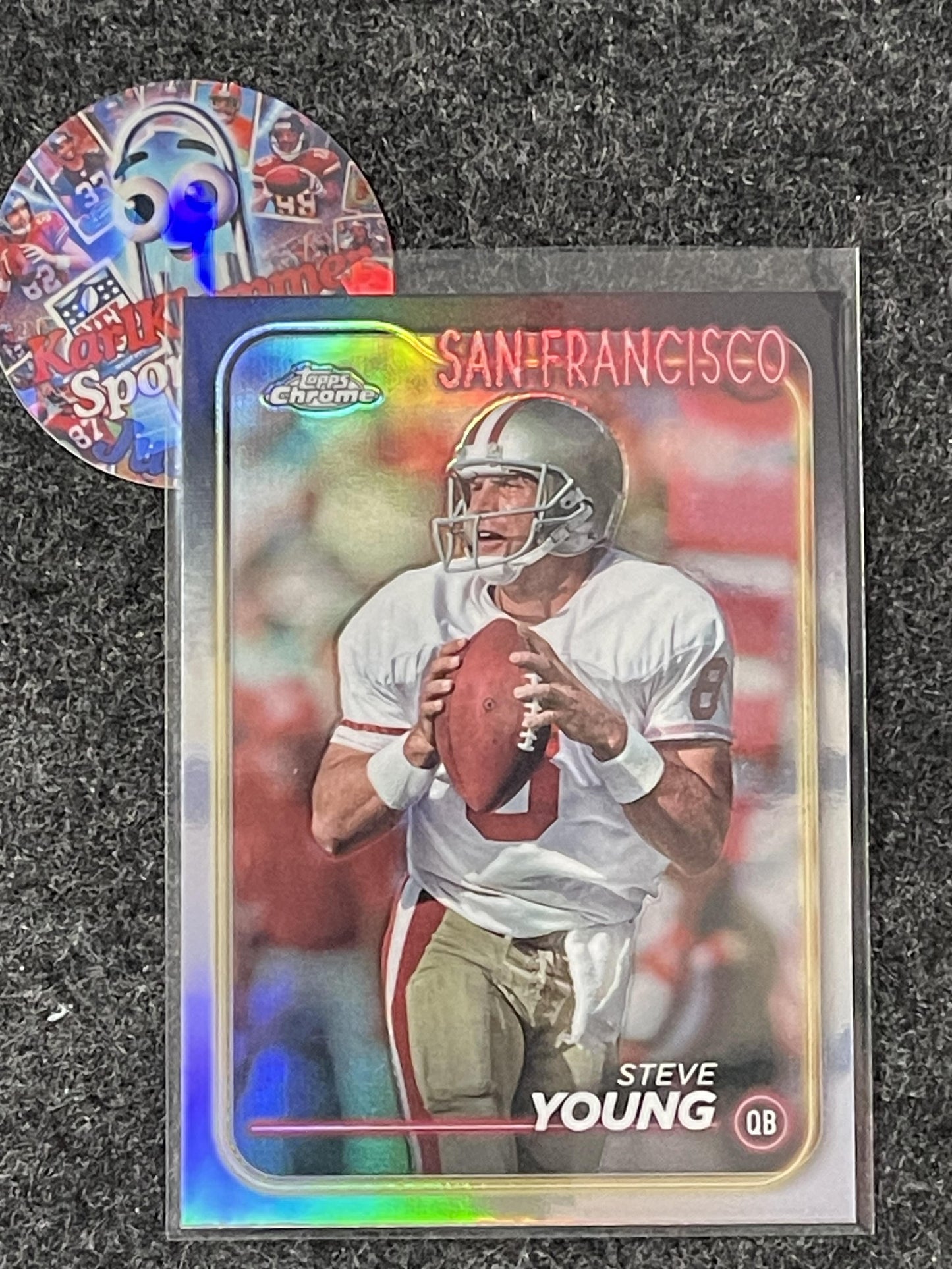 2024 Topps Chrome #178 Steve Young Refractor