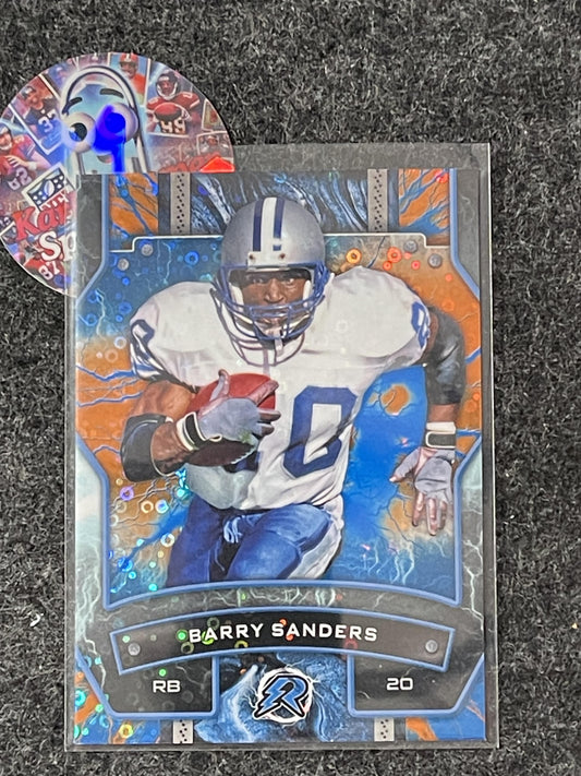 2024 Topps Resurgence - Blue & Orange Spark #34 Barry Sanders