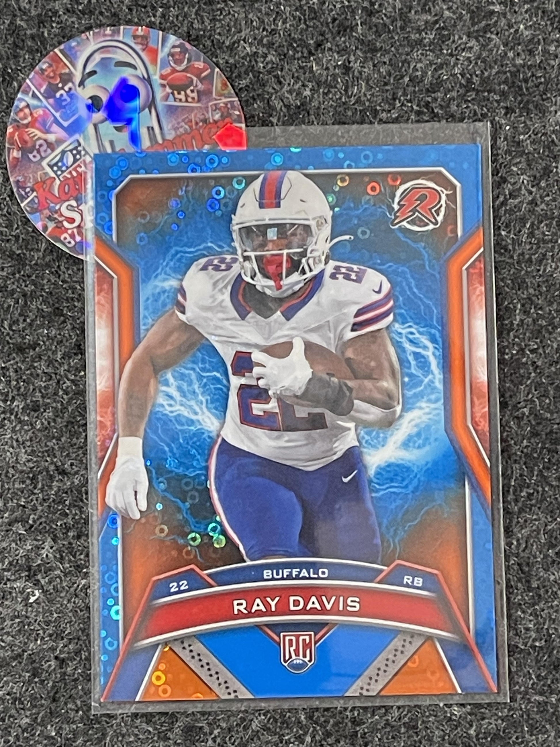 2024 Topps Resurgence - Blue & Orange Spark #110 Ray Davis