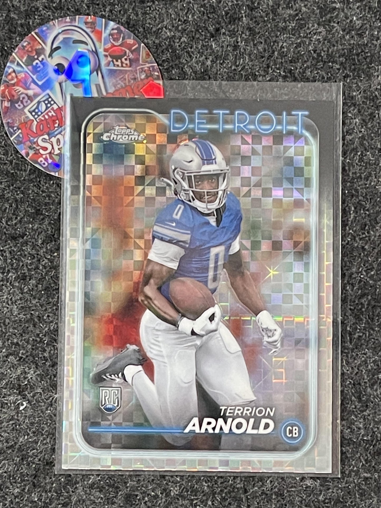 2024 Topps Chrome #228 Terrion Arnold X-Fractor