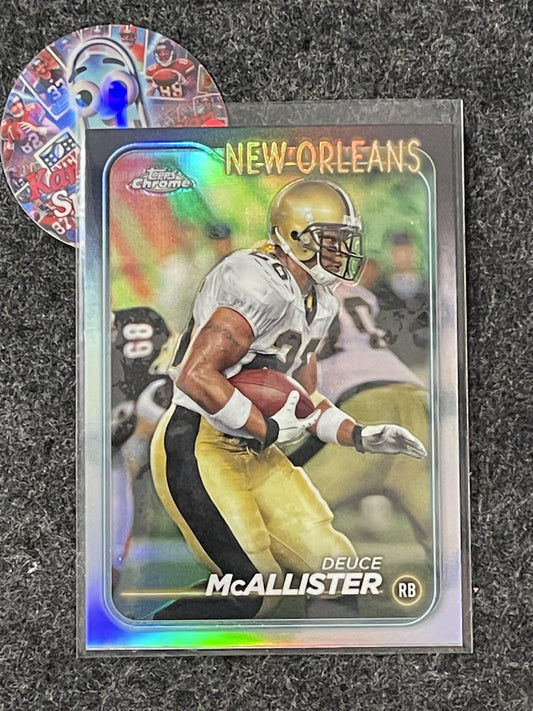 2024 Topps Chrome #136 Deuce McAllister Refractor