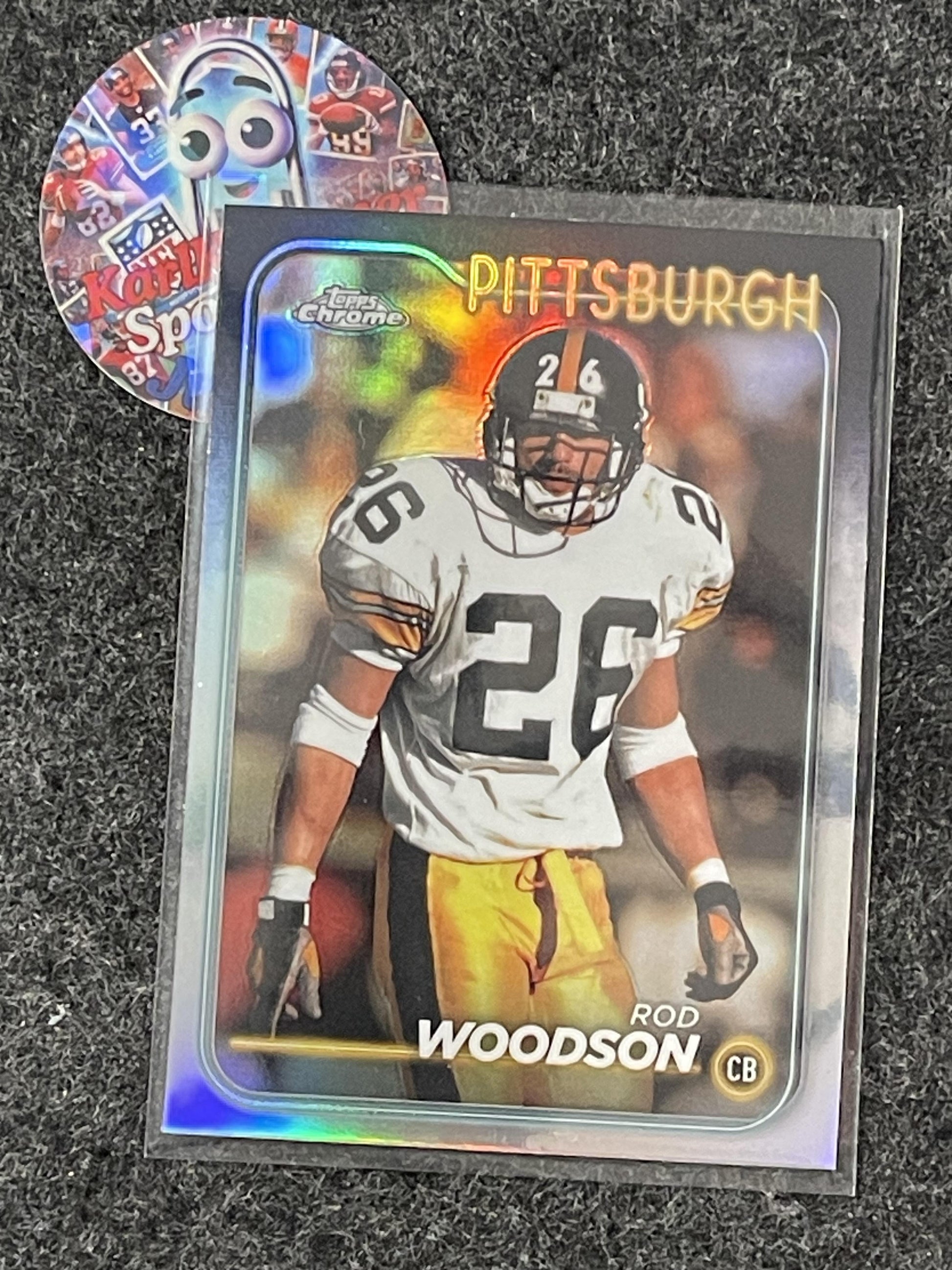 2024 Topps Chrome #166 Rod Woodson Refractor