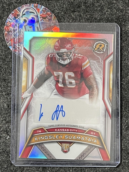 2024 Topps Resurgence - Resurgence Rookie Signatures #RRS-KS Kingsley Suamataia