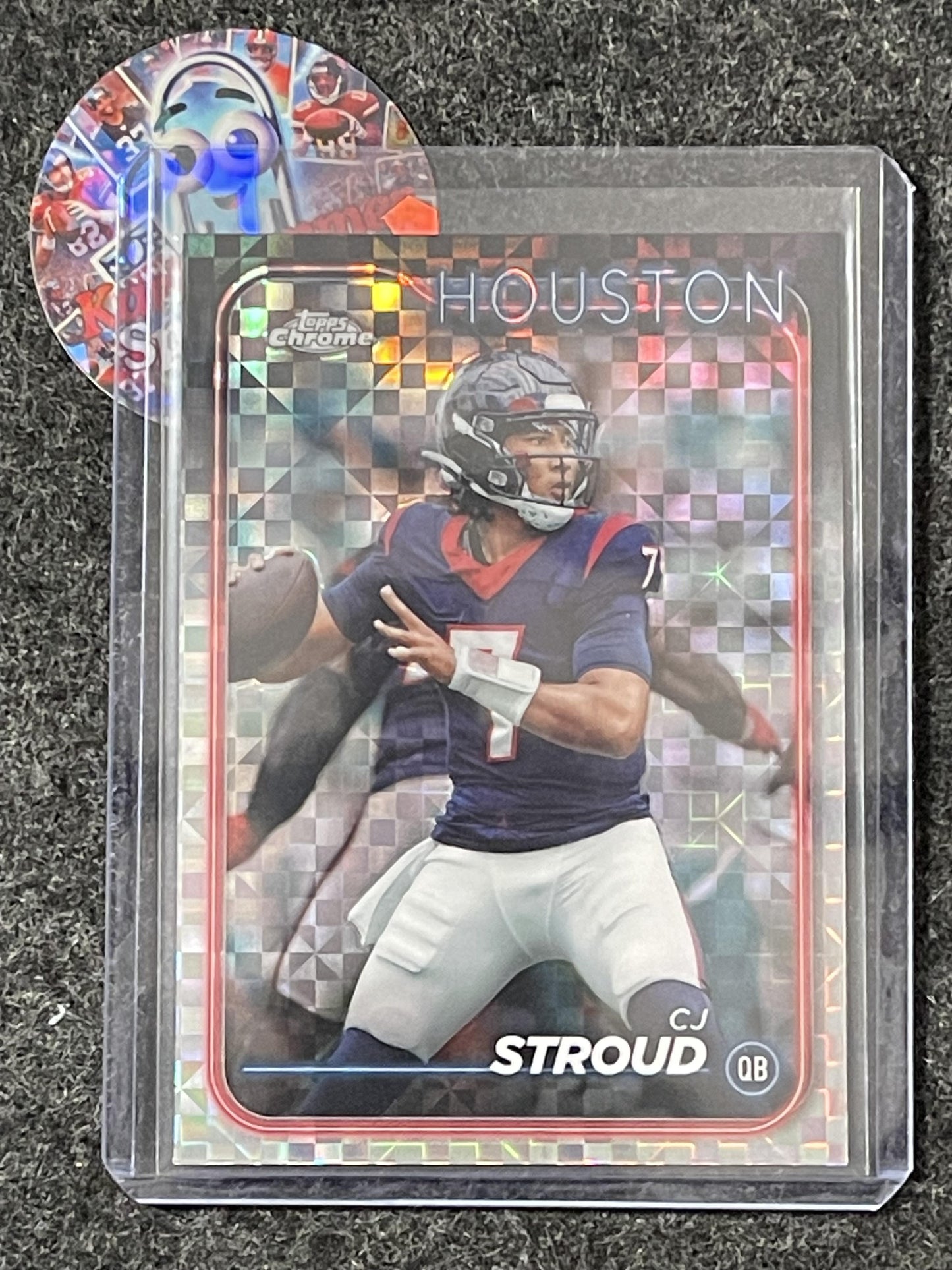 2024 Topps Chrome #83 CJ Stroud X-Fractor
