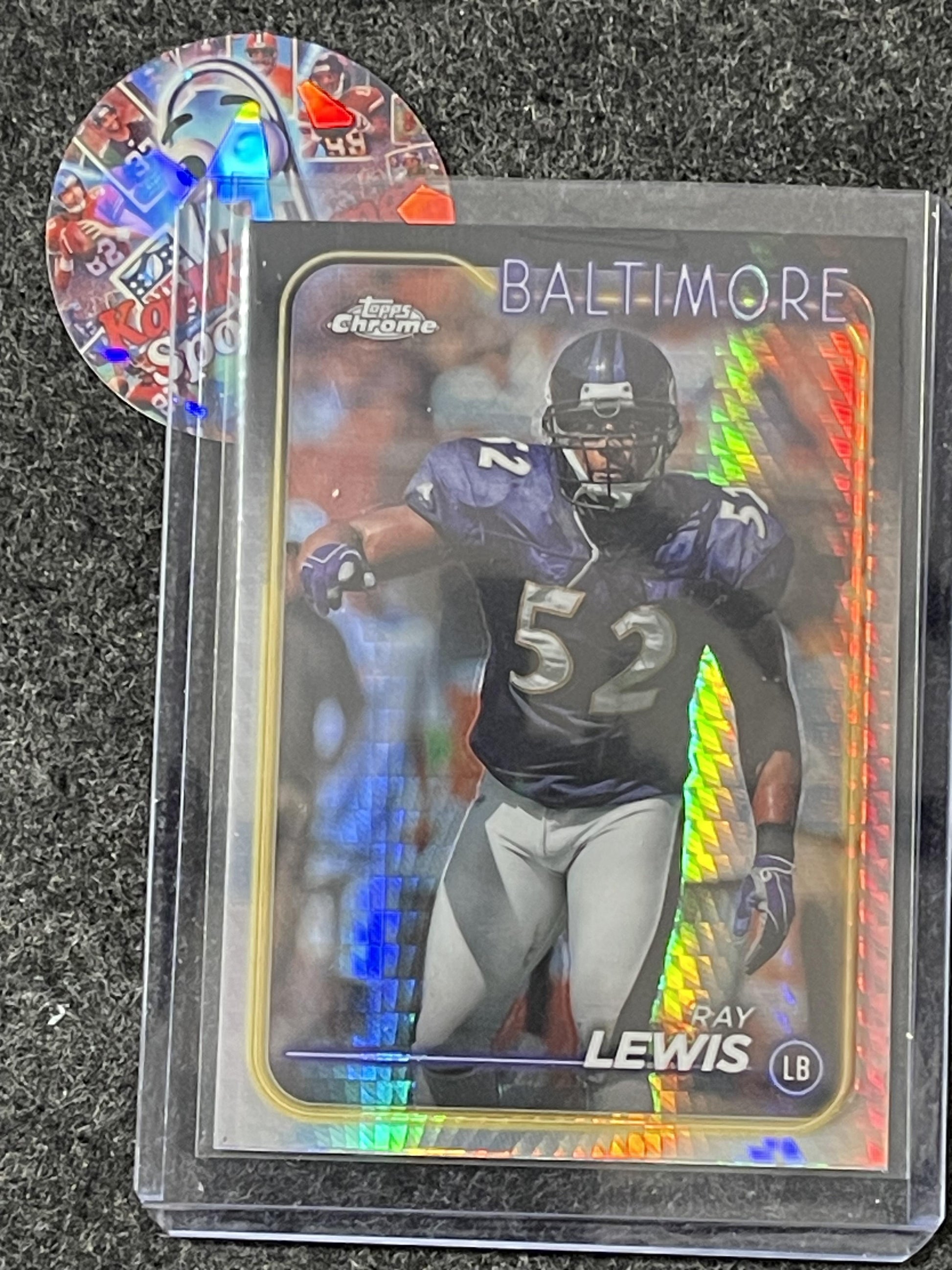 2024 Topps Chrome #4 Ray Lewis Prism Refractor