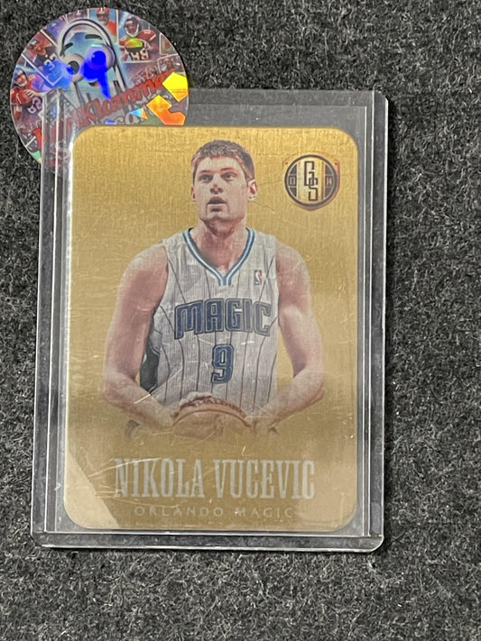2013-14 Panini Gold Standard #24 Nikola Vucevic Metal