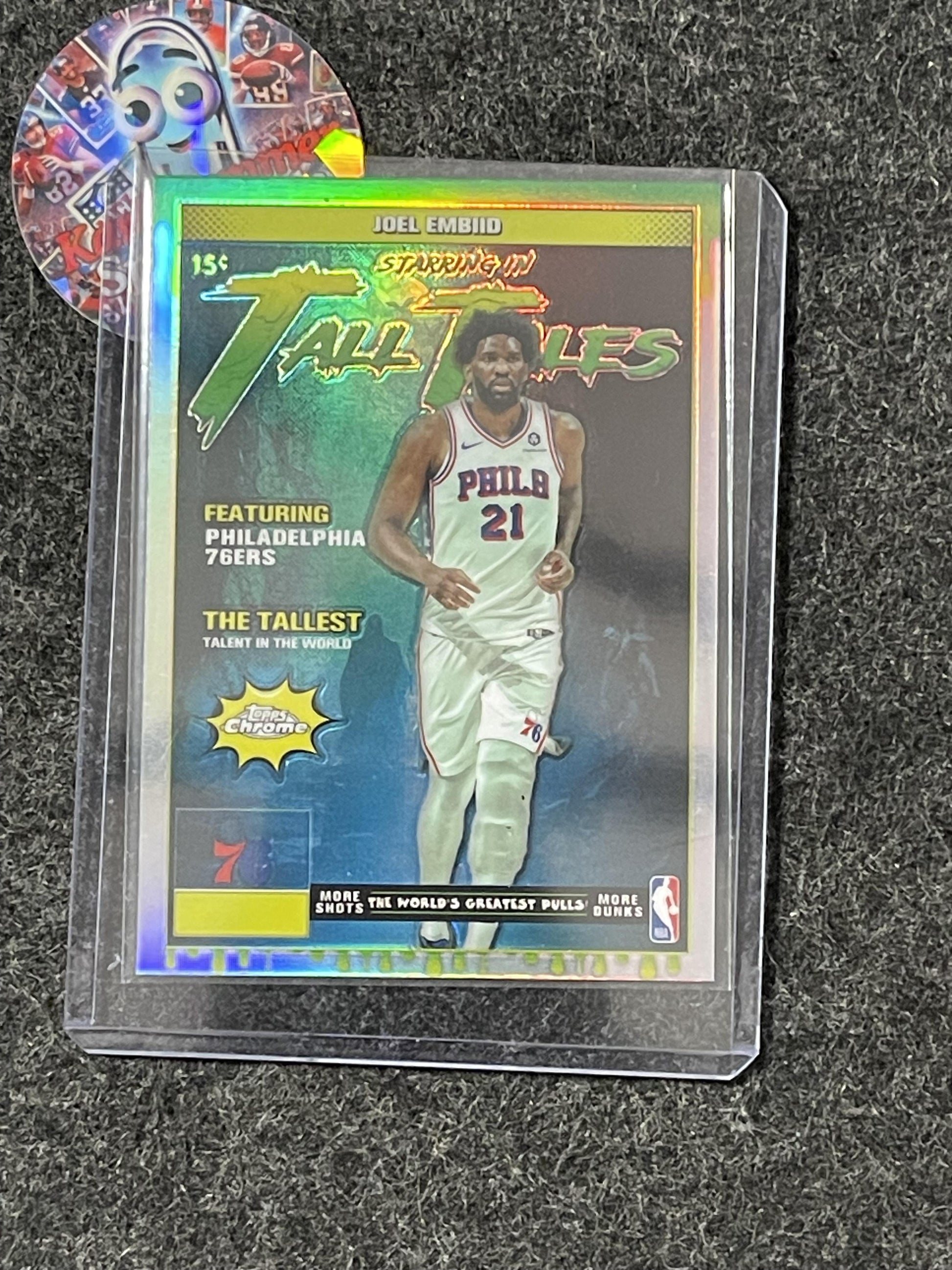 2025-26 Topps Chrome #TT-3 Joel Embiid Tall Tales