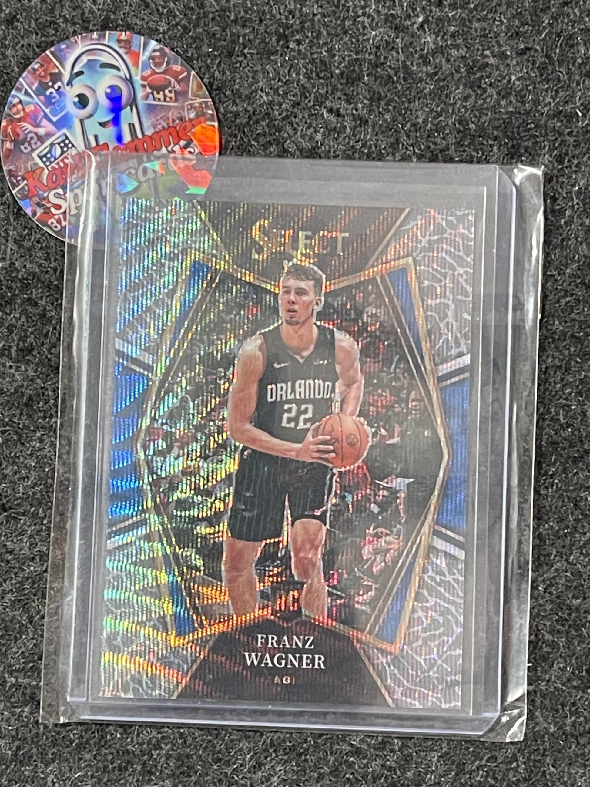 2021-22 Panini Select #120 Franz Wagner Elephant Prizms