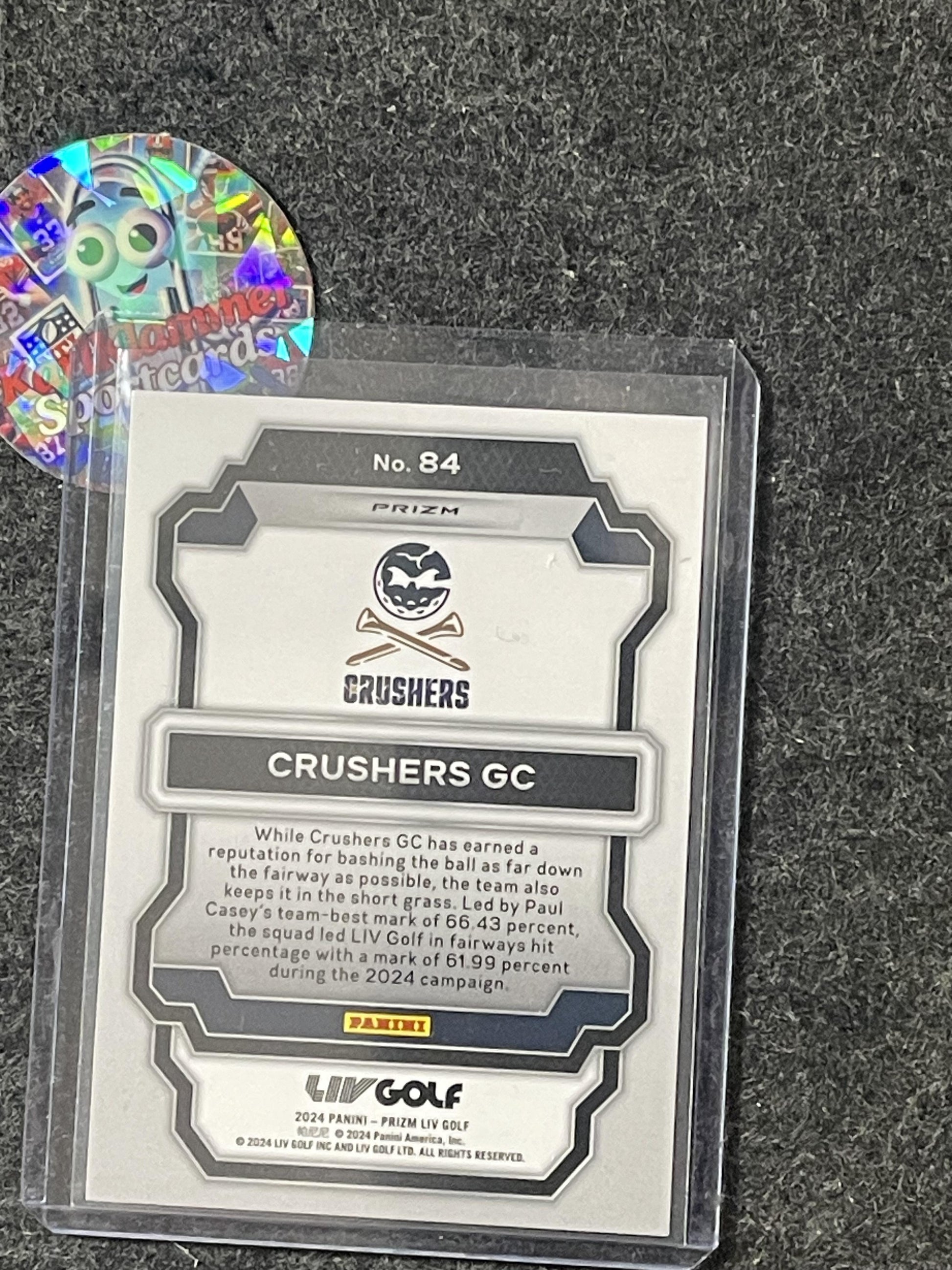2024 Panini Prizm LIV #84 Crushers Silver
