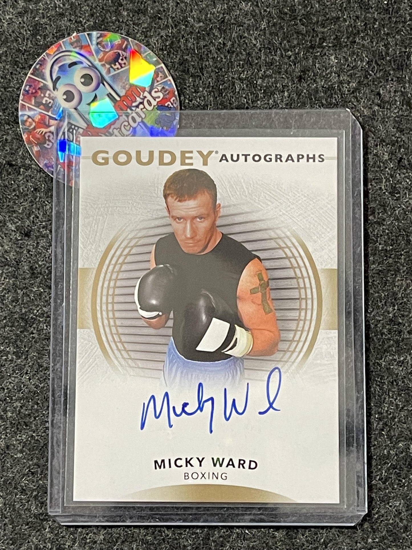 2022 Upper Deck Goodwin Champions #GA-MW Micky Ward Goudey Autographs AU