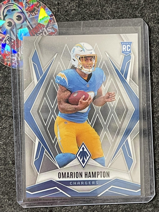 2025 Panini Phoenix #192 Omarion Hampton Los Angeles Chargers RC