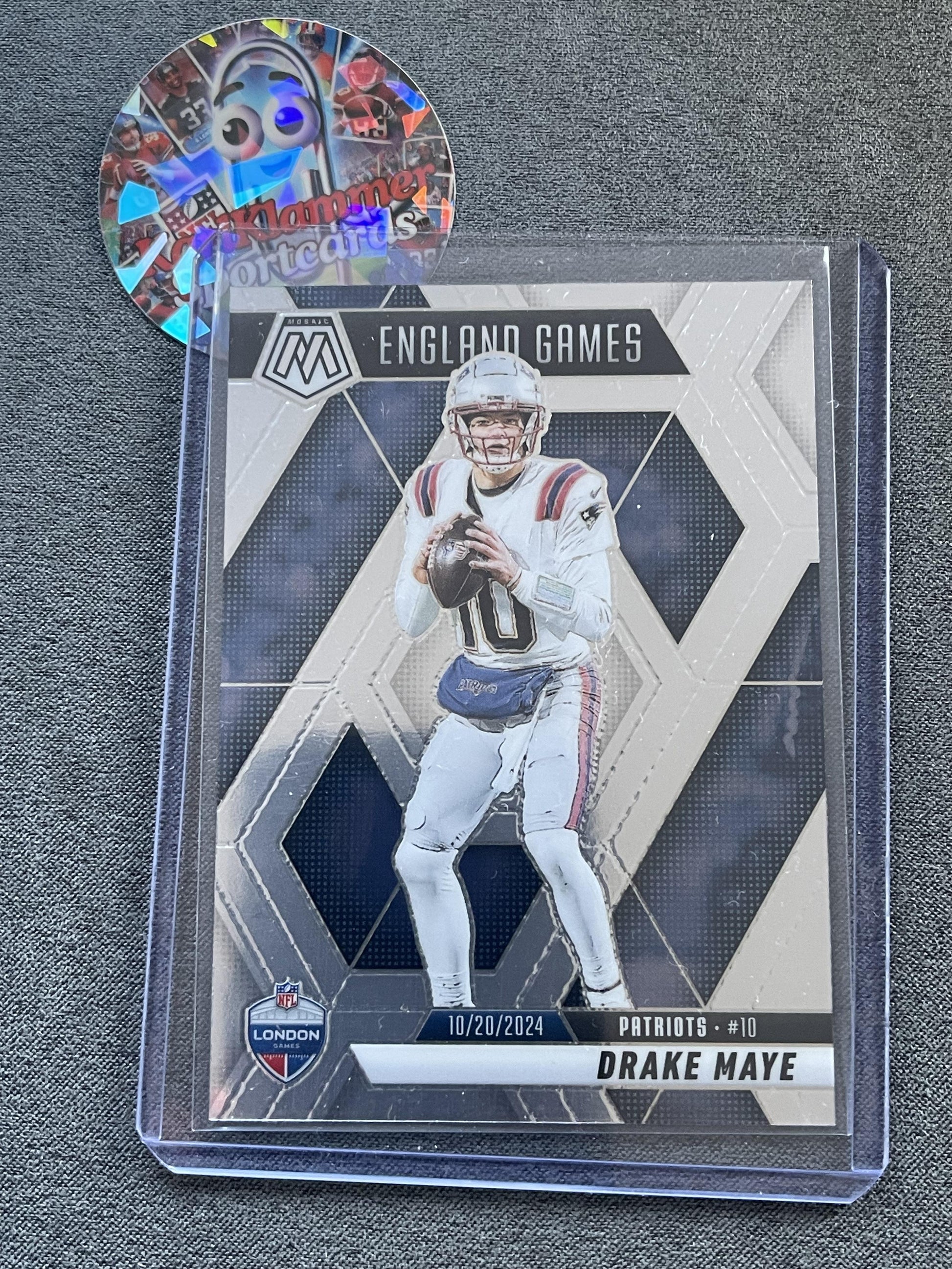 2025 Panini Mosaic #258 Drake Maye New England Patriots