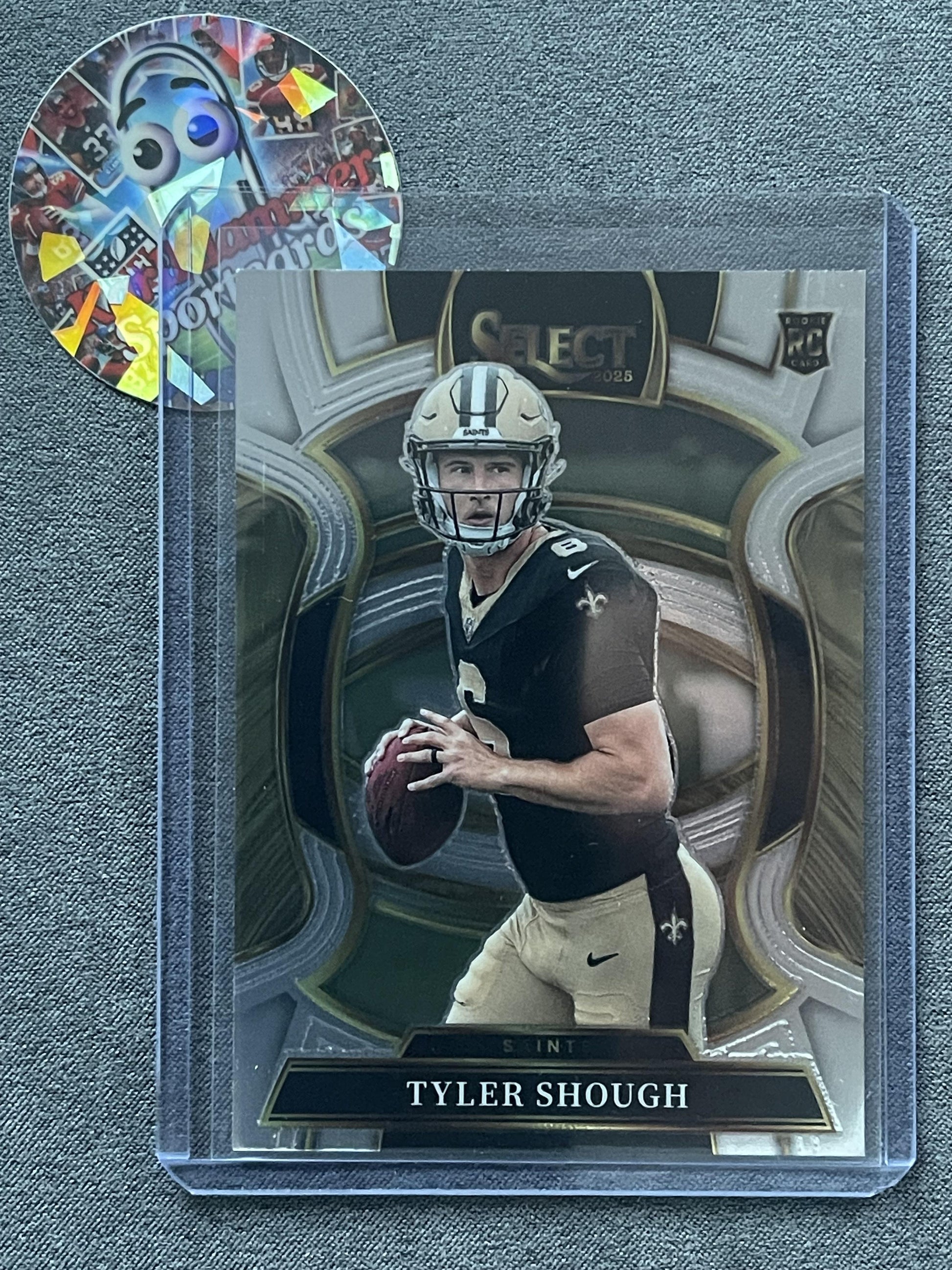 2025 Panini Select #41 Tyler Shough New Orleans Saints RC