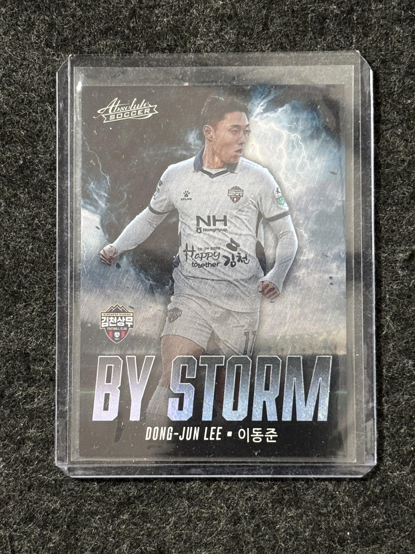 2025 Panini Absolute K League #3 Dong-Jun Lee By Storm Gimcheon Sangmu FC SN