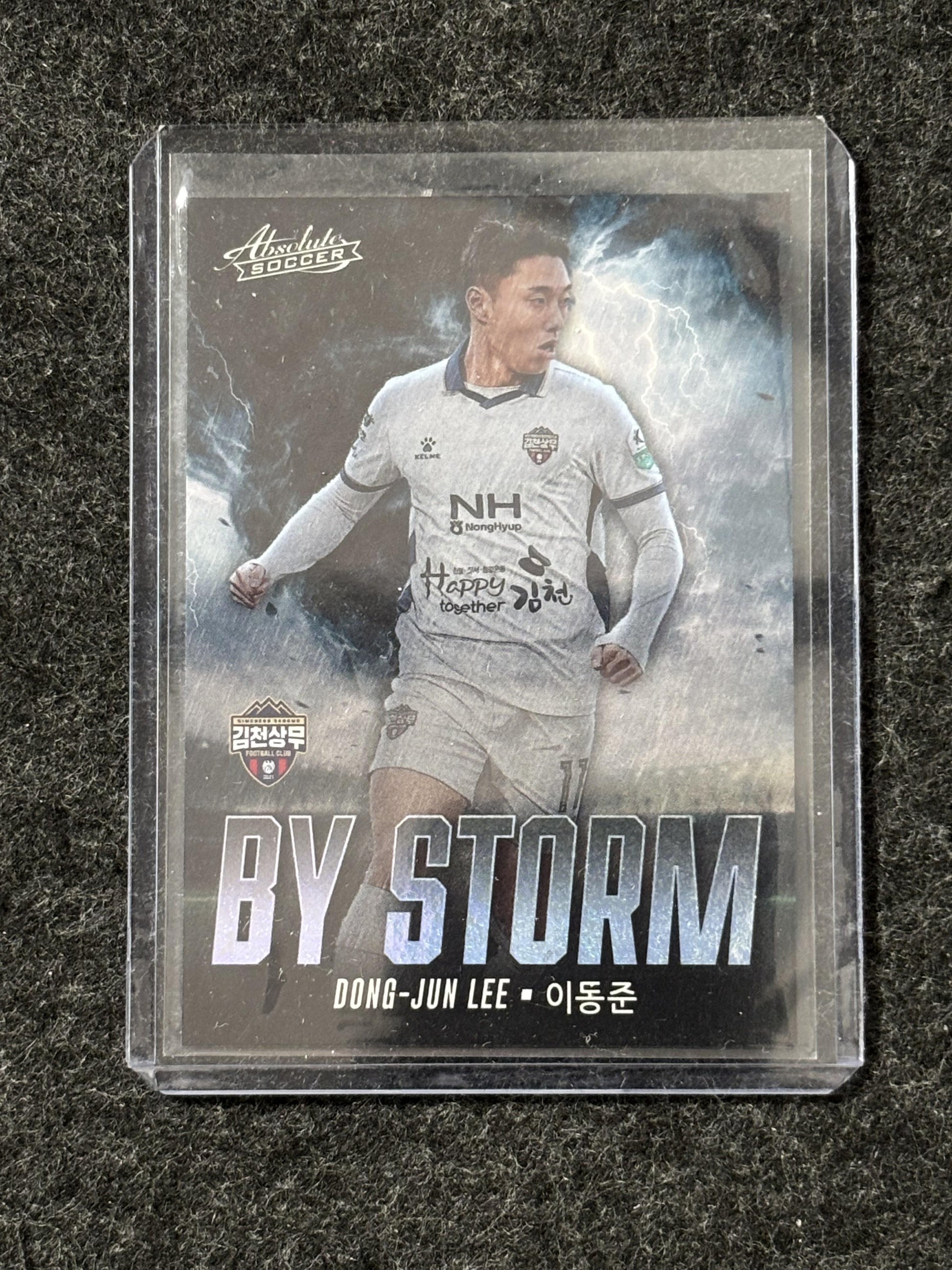 2025 Panini Absolute K League #3 Dong-Jun Lee By Storm Gimcheon Sangmu FC SN