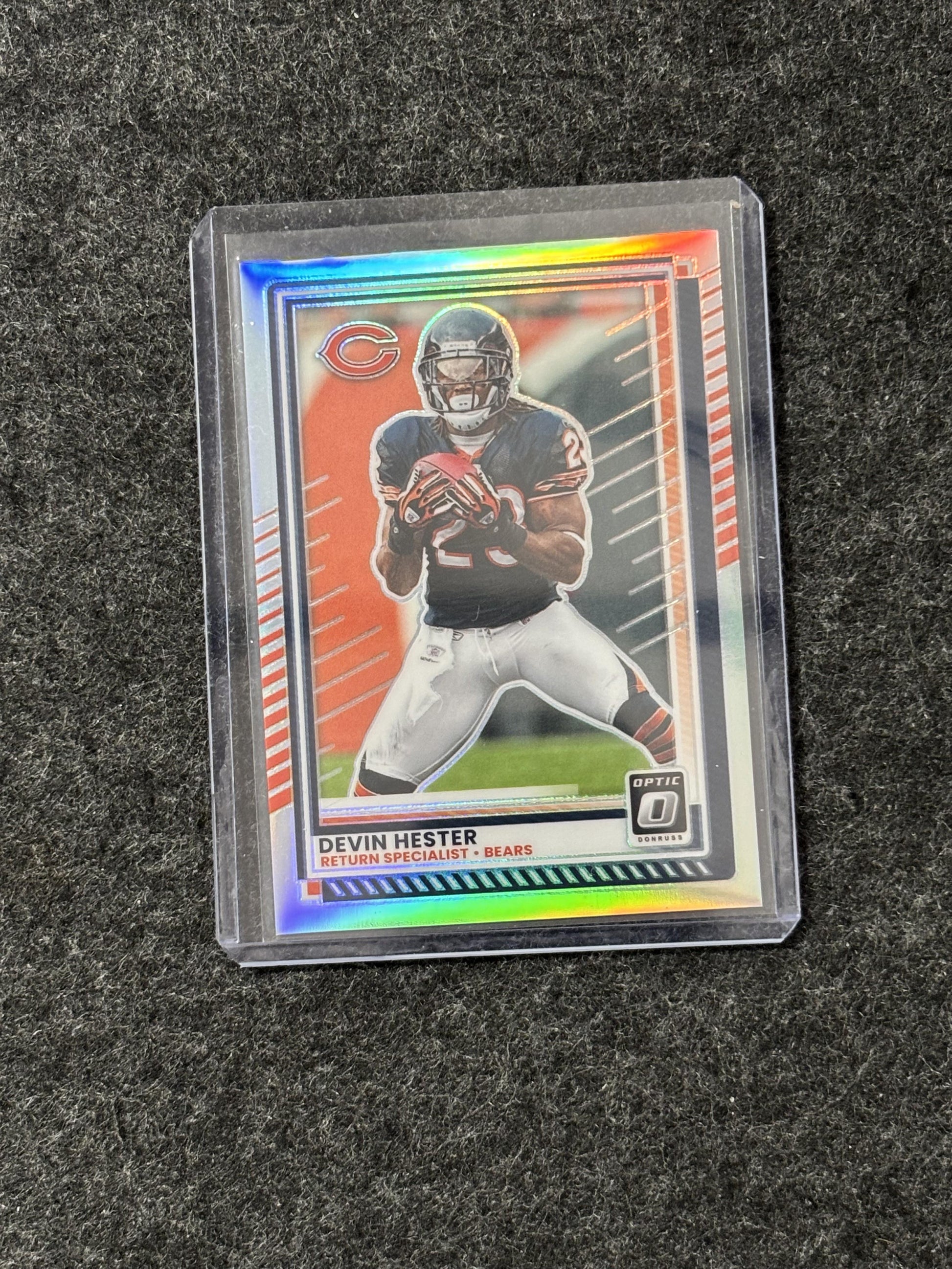 2025 Donruss Optic #43 Devin Hester Holo Chicago Bears